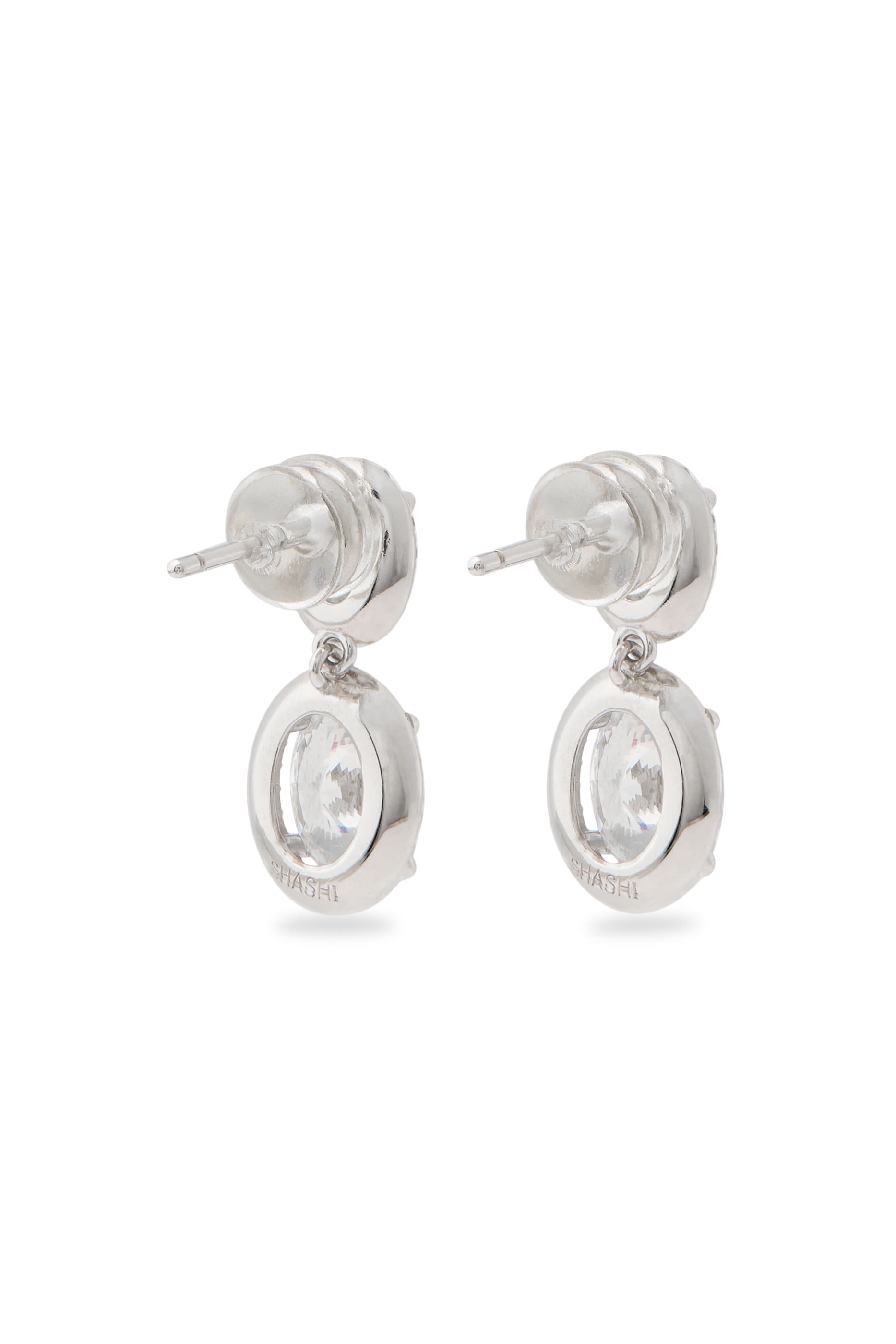 Halo Pearl Drop Earrings
