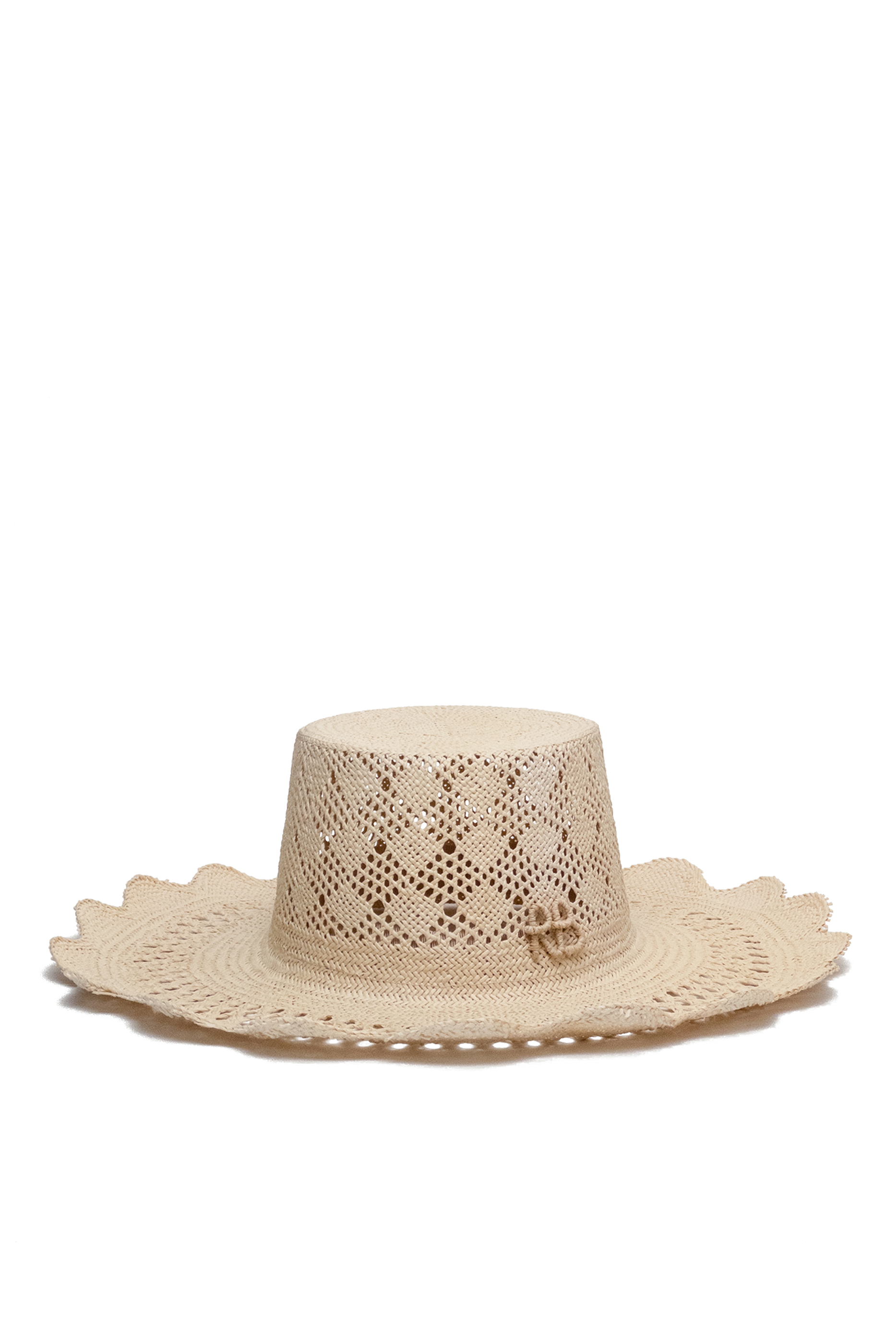 Cut-Out Straw Hat