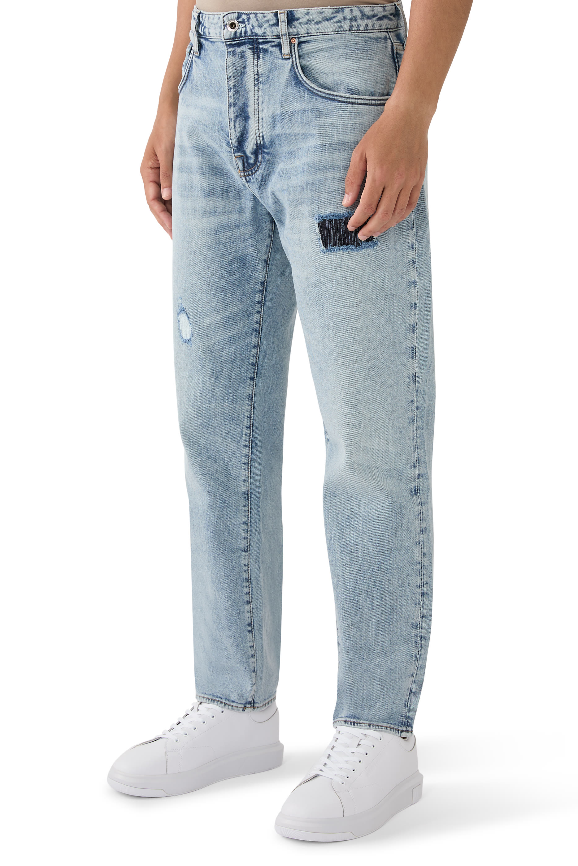 J82 Loose Tapered Denim Jeans
