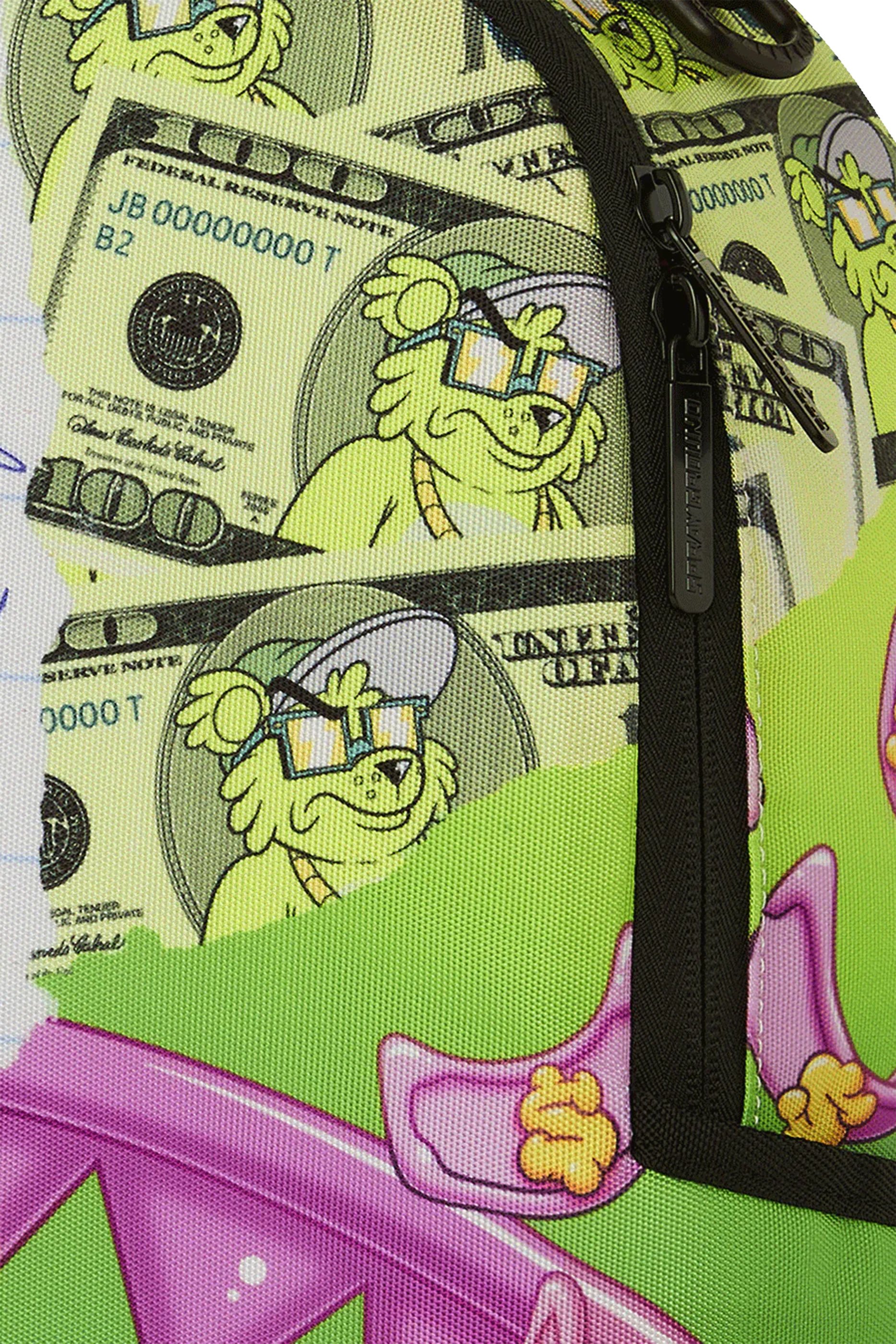 Kids Pure Gold Money Collage Lifestyle Backpack