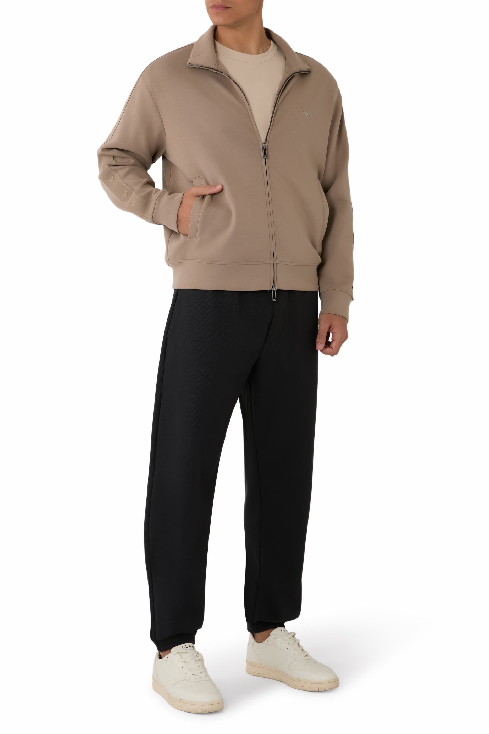 High-Neck Sweatshirt