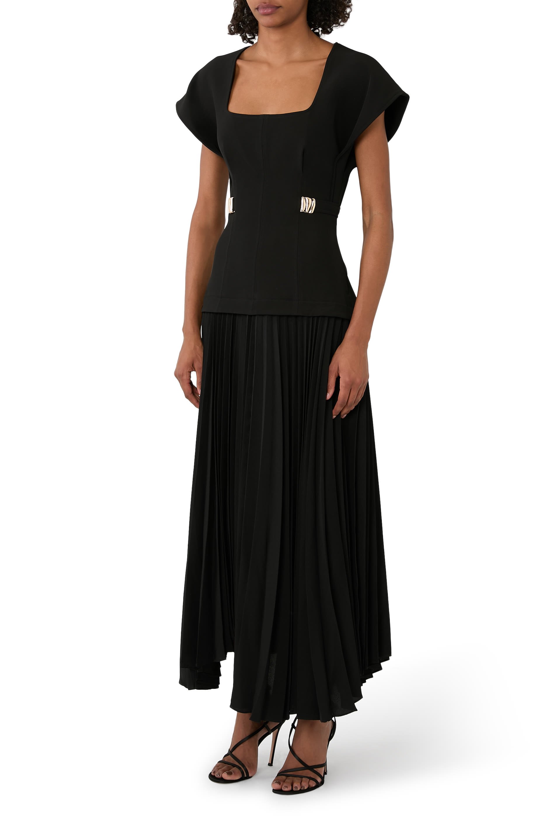 Bollow Maxi Dress 