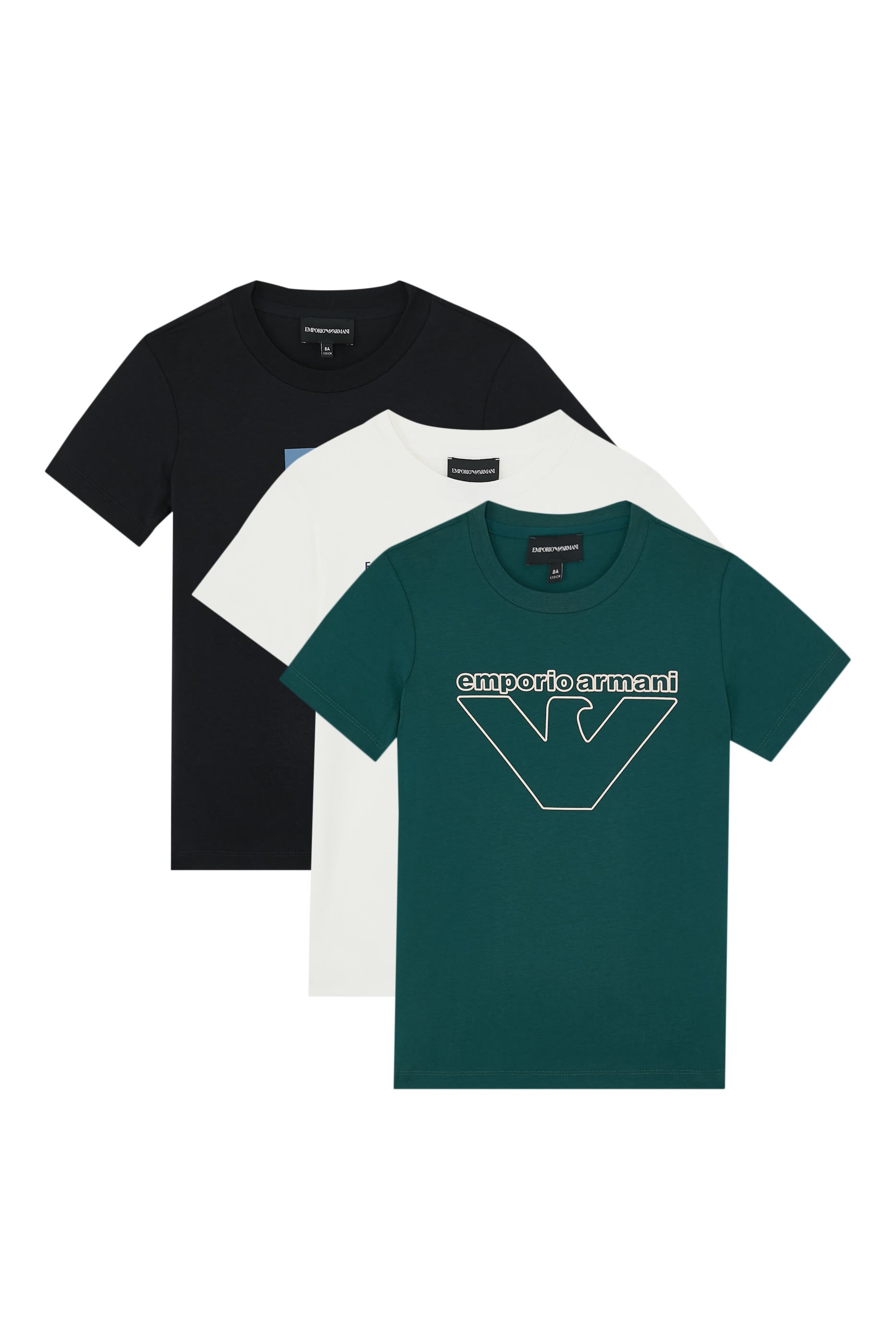 Kids Cotton T-Shirts, Set of 3