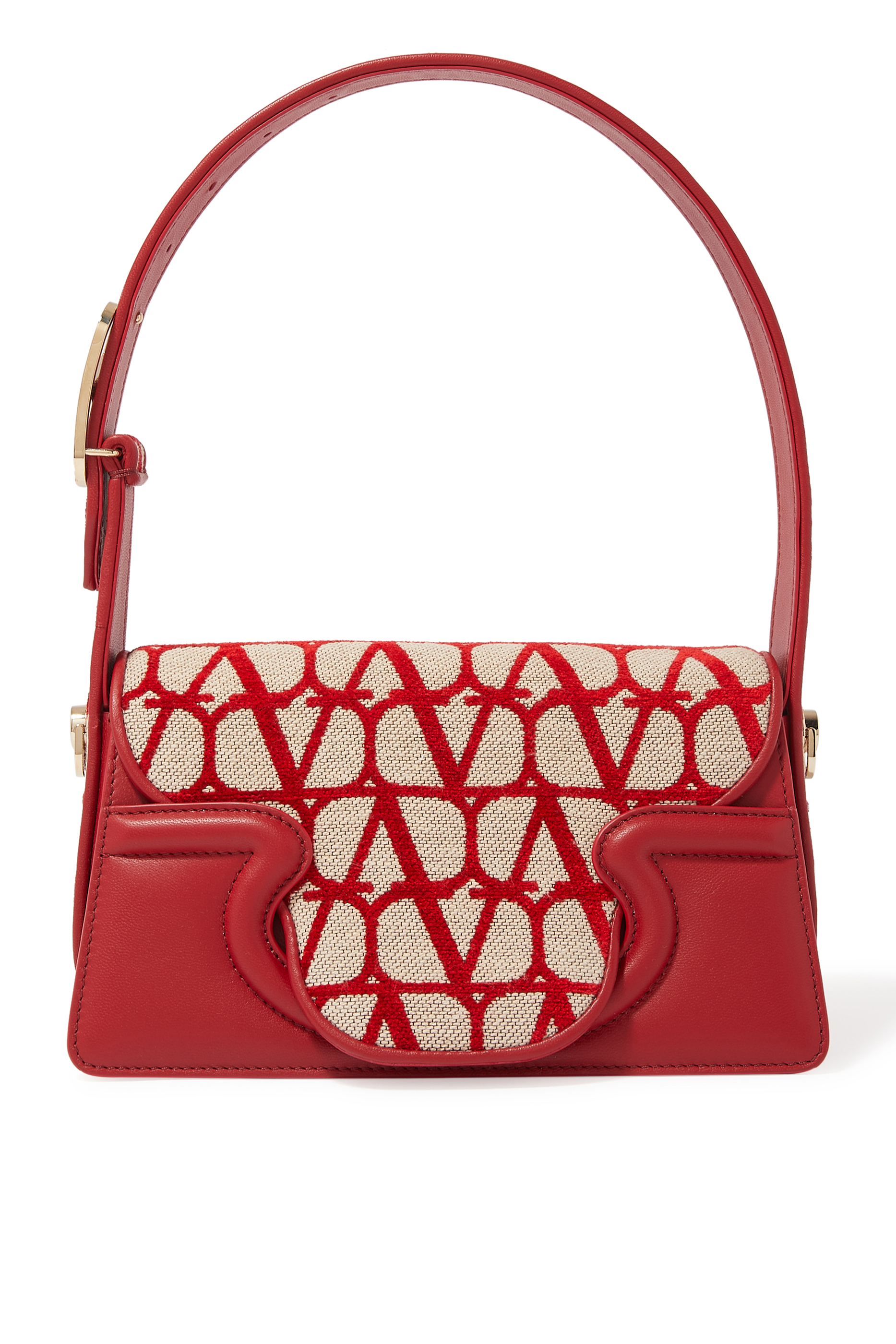 Valentino Garavani Small Toile Iconographe Shoulder Bag