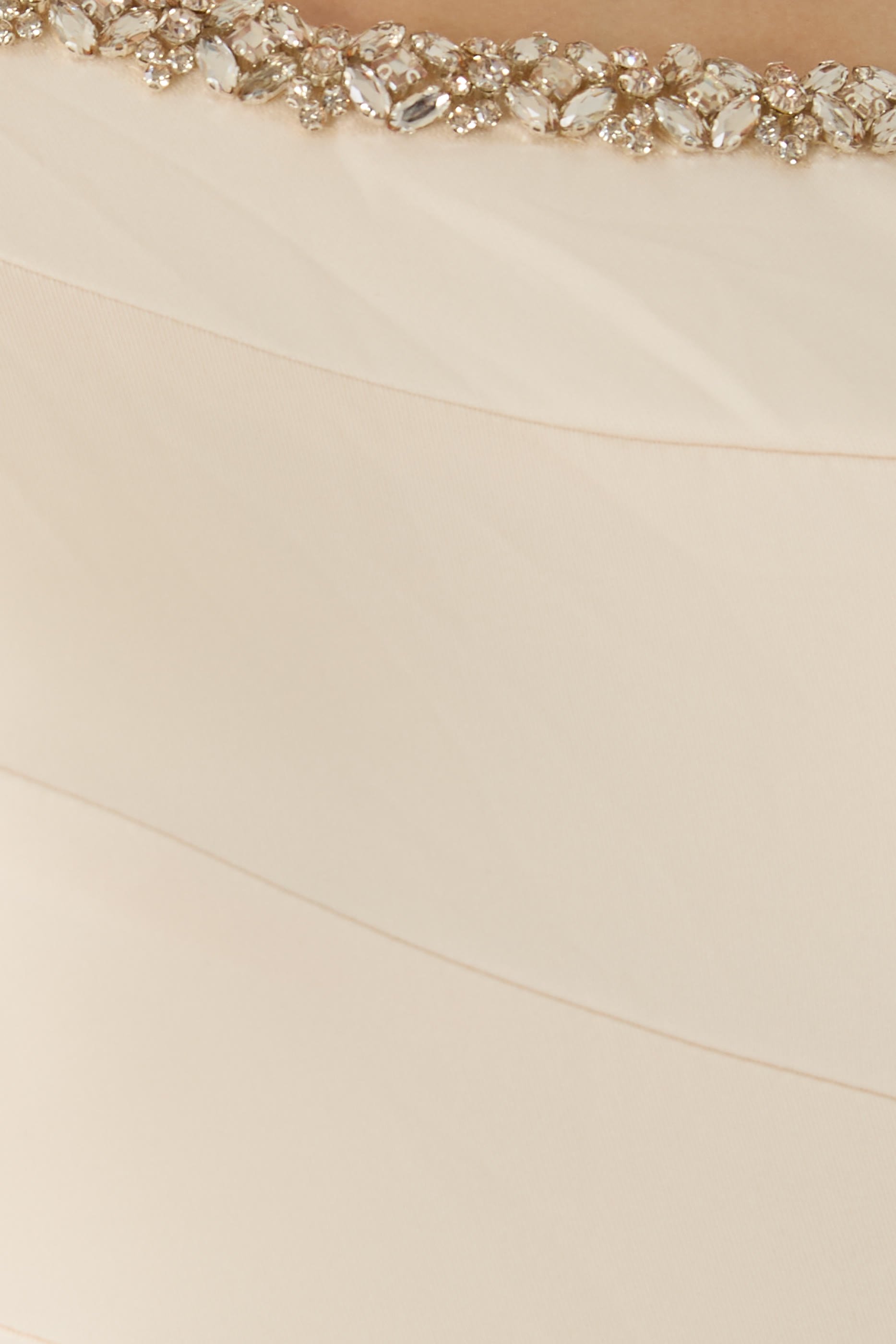 One-Shoulder Cowl Gown