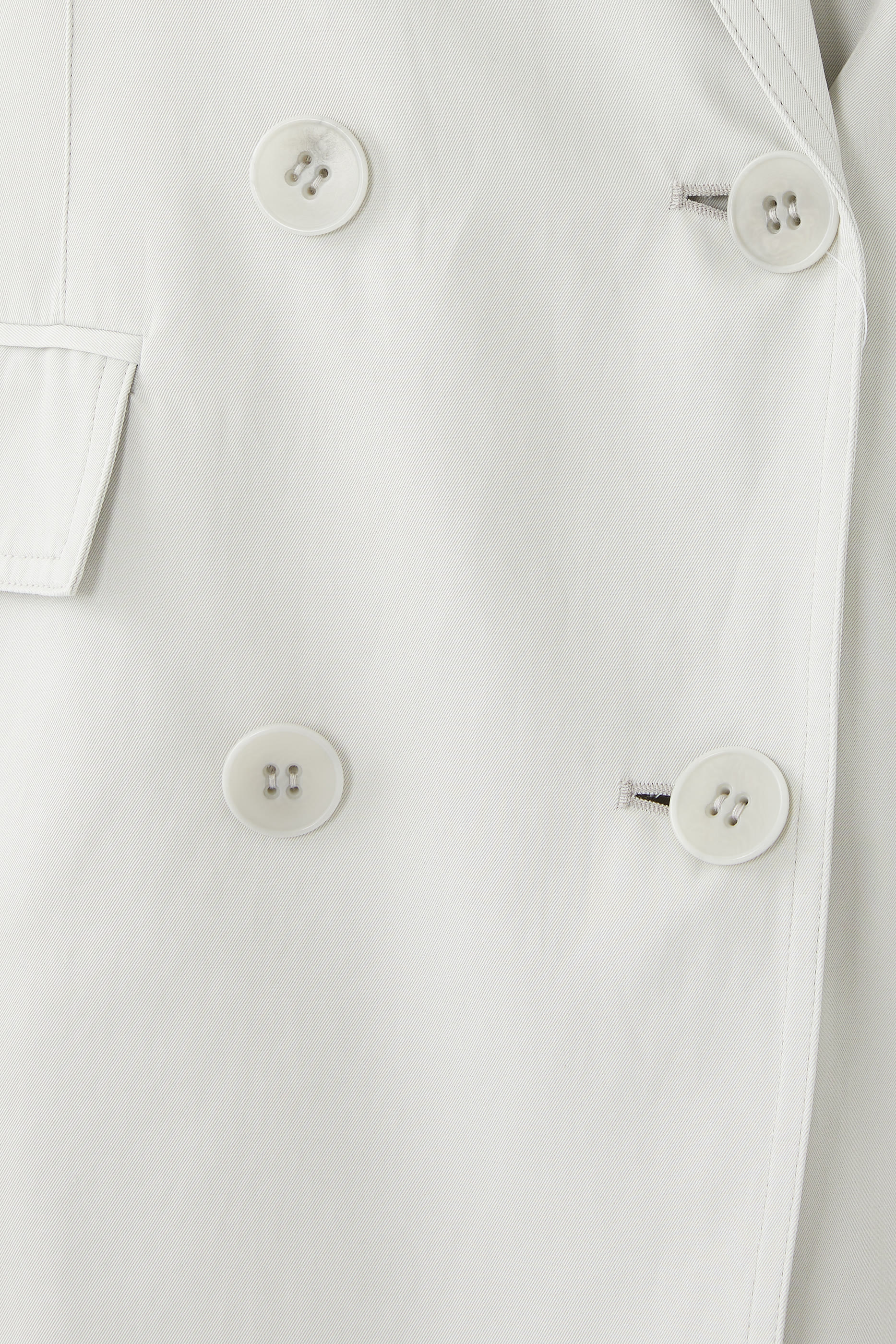 Drapey Suiting Oversized Double Breasted Vest