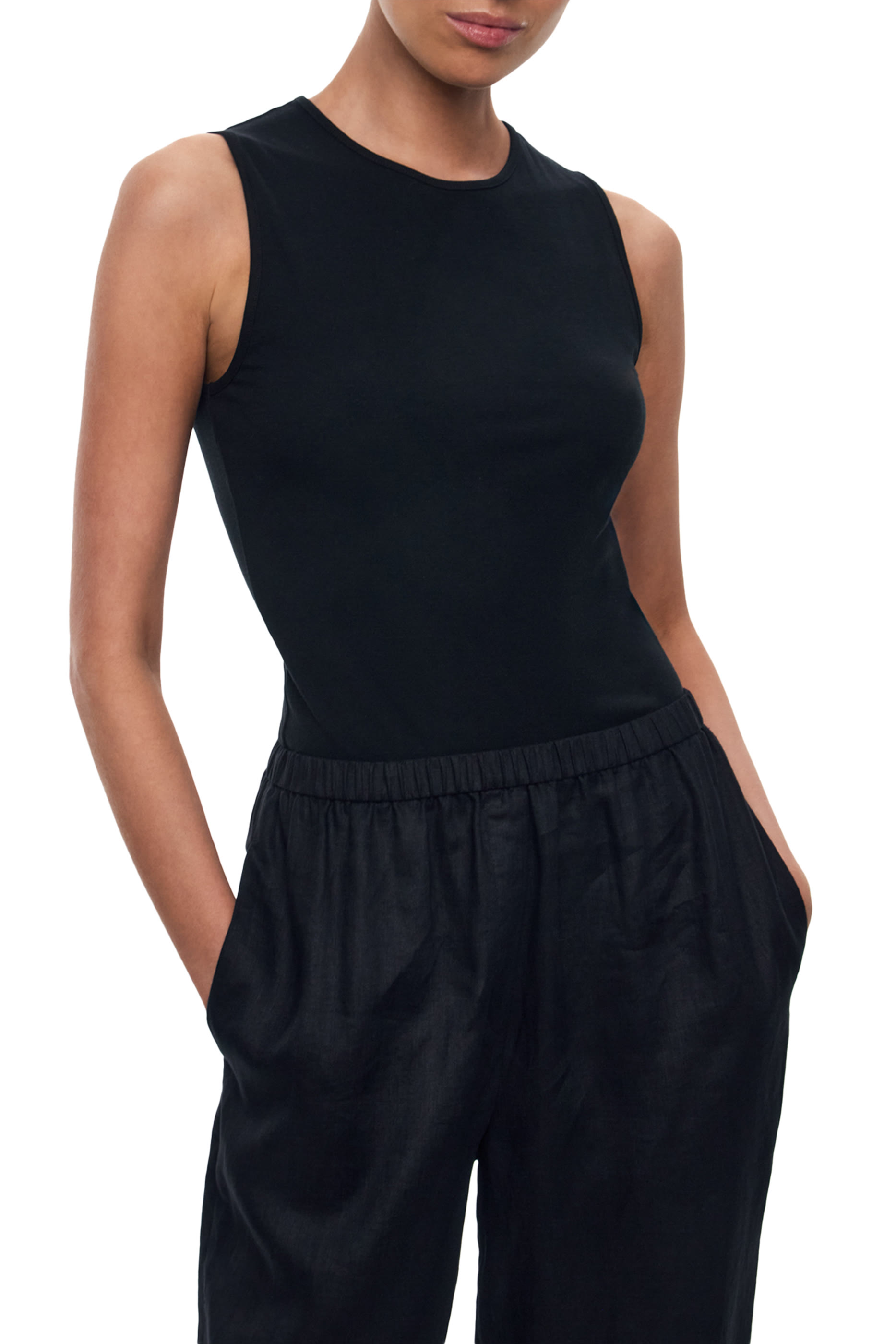 Viscose-Wool Tank Top 