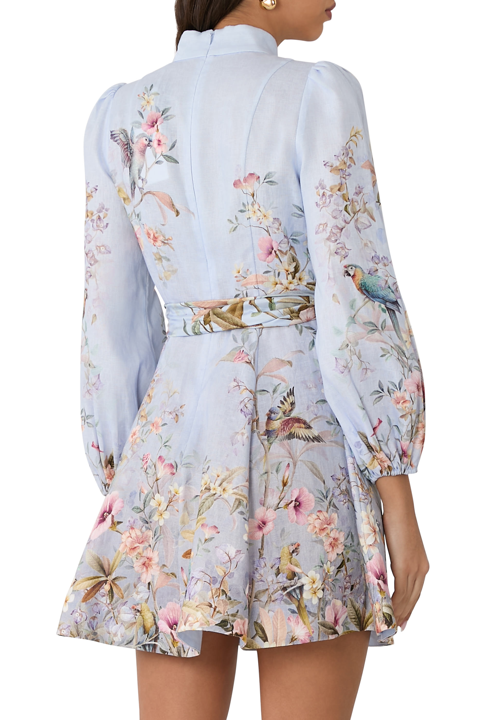 Rebellion Button Mini Dress