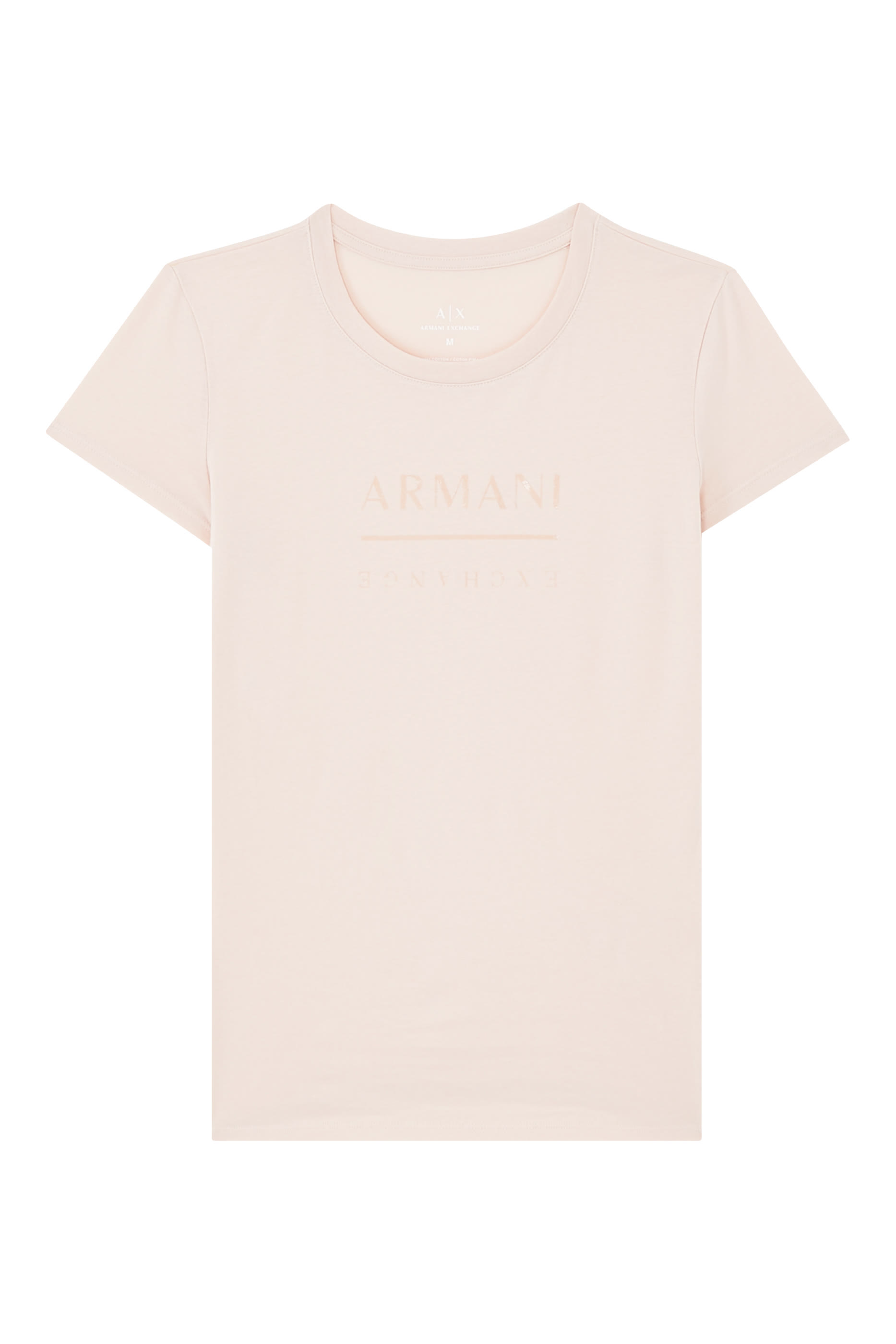 Pima Cotton Vinyl Effect Logo T-Shirt