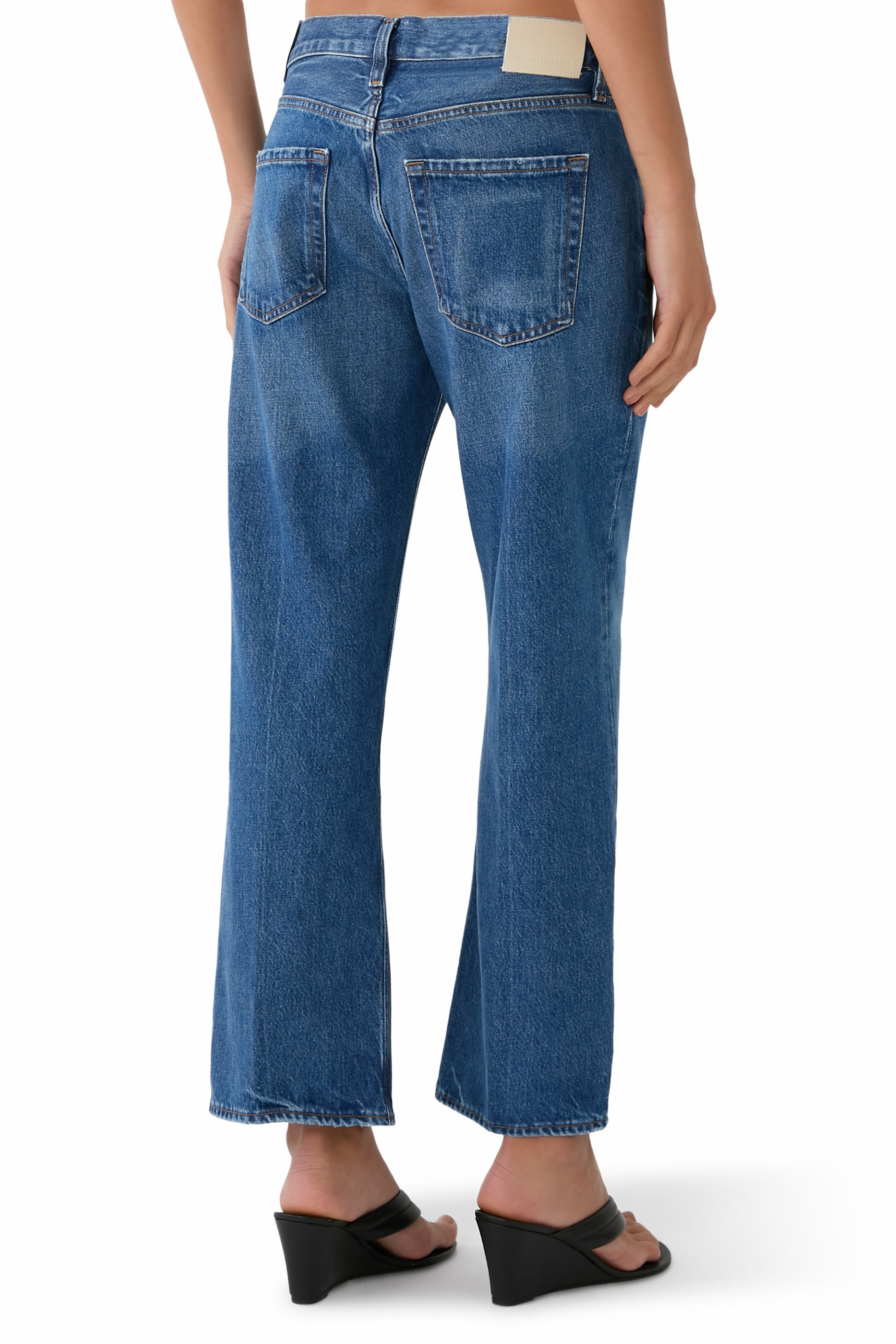 Faye Vintage Straight Jeans 