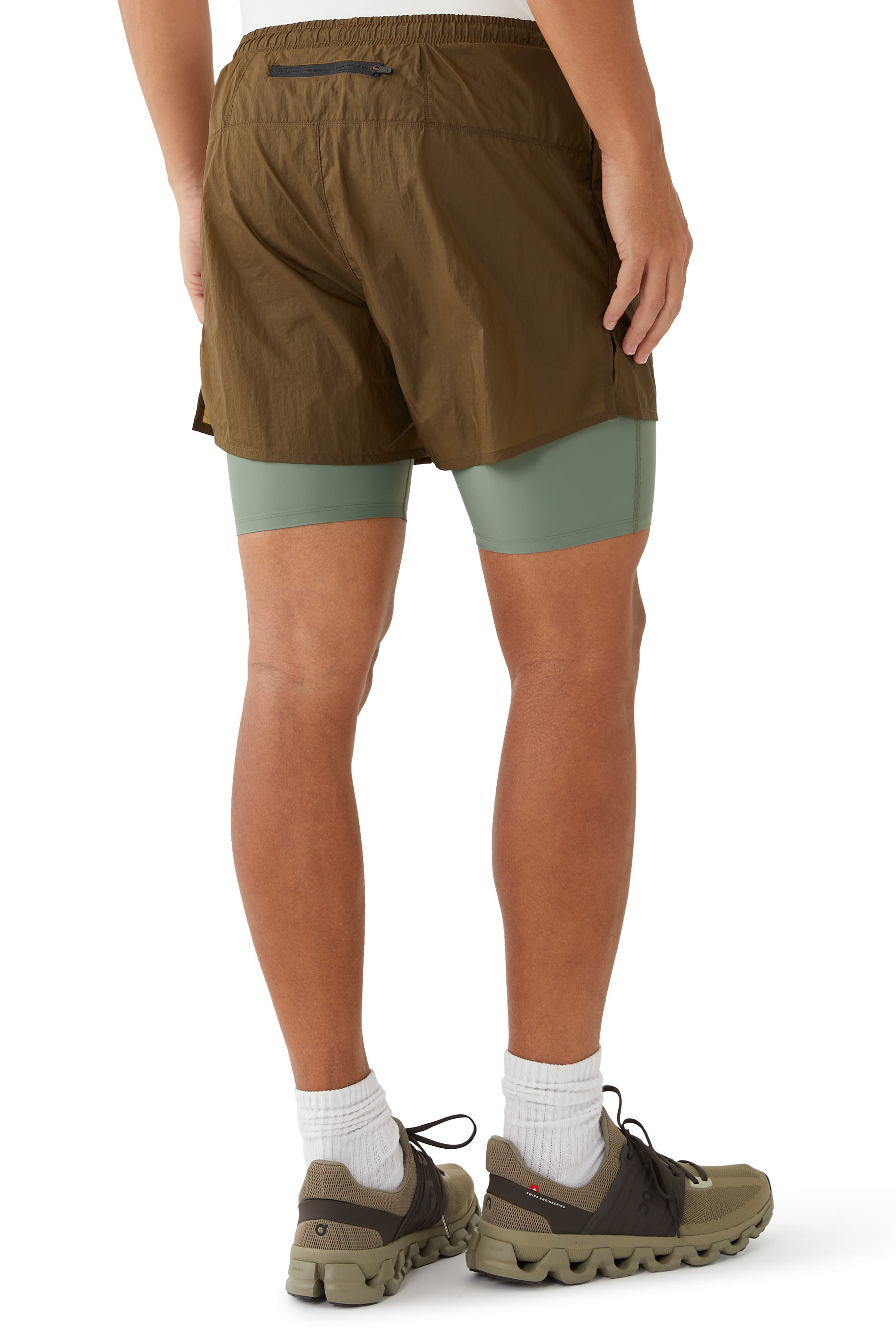 Ripstop Layered Trail Shorts