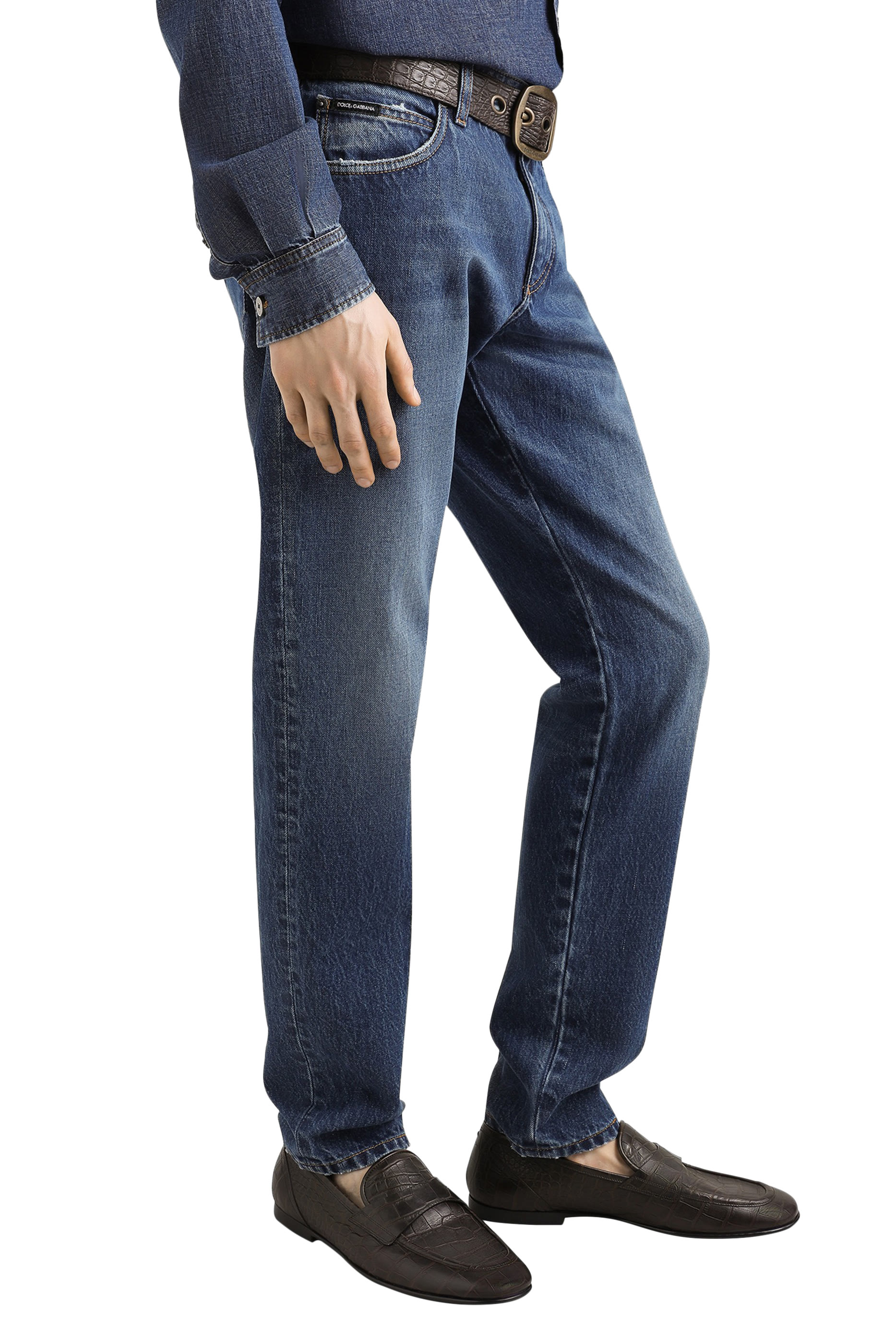 Loose Stretch Denim Jeans
