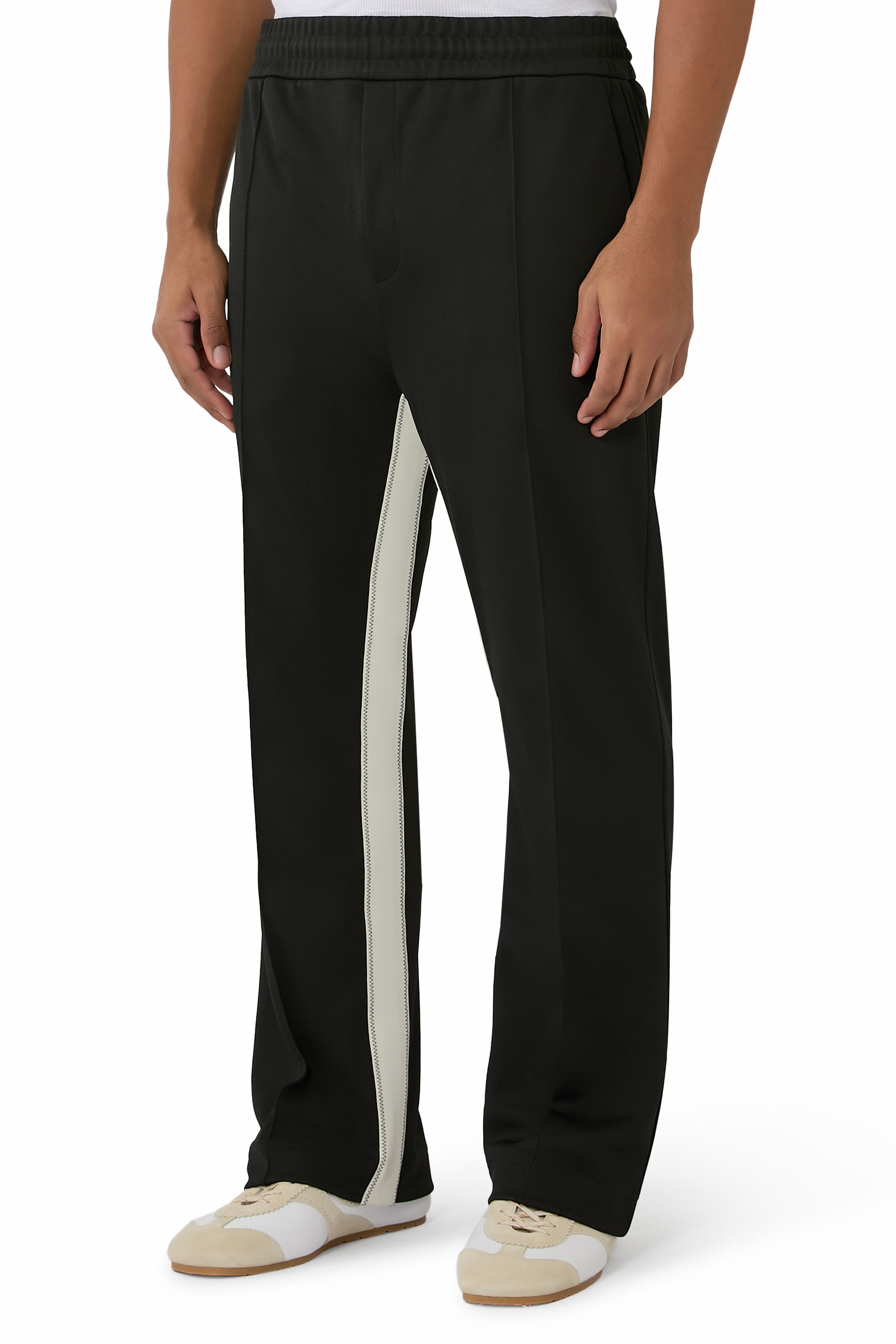 Sweatpants with Contrasting Panels