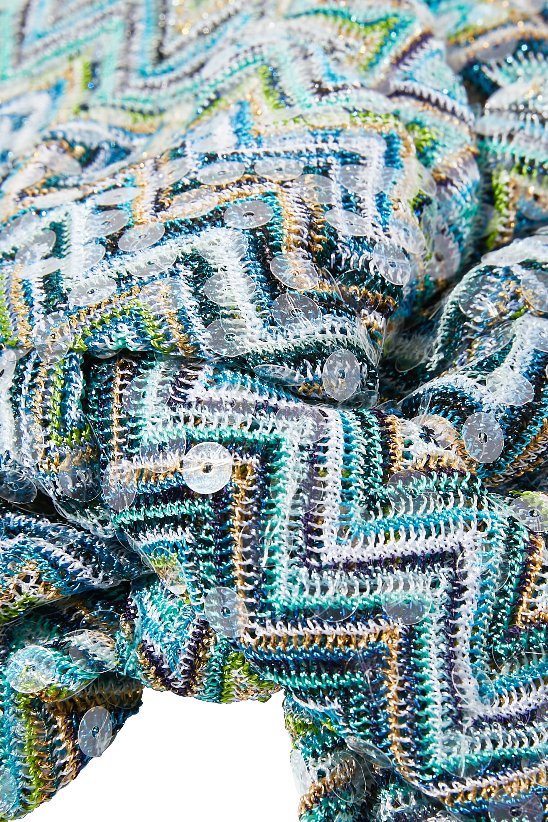 Exclusive Mare Chevron Raschel Turban