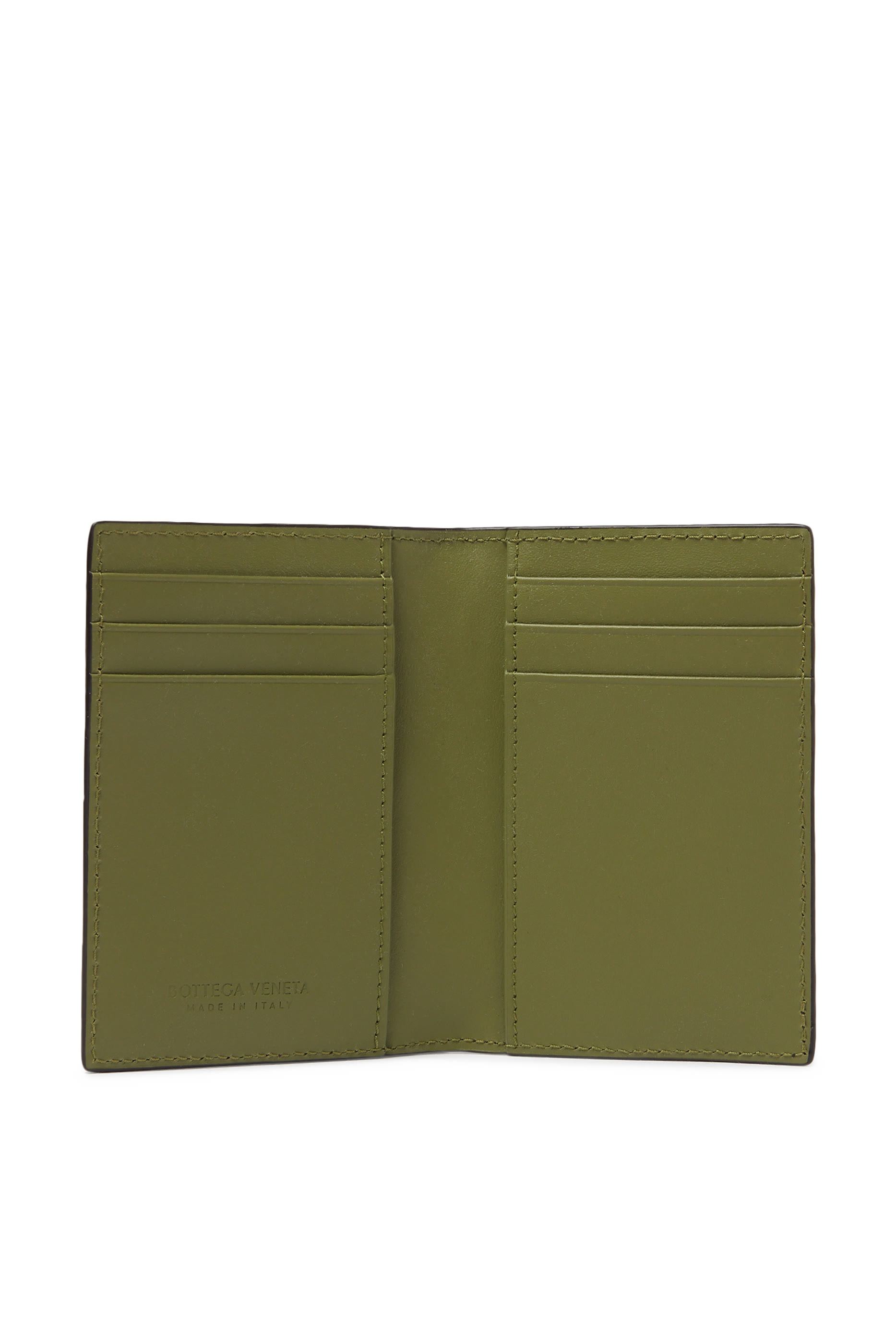 Intrecciato Flap Card Case