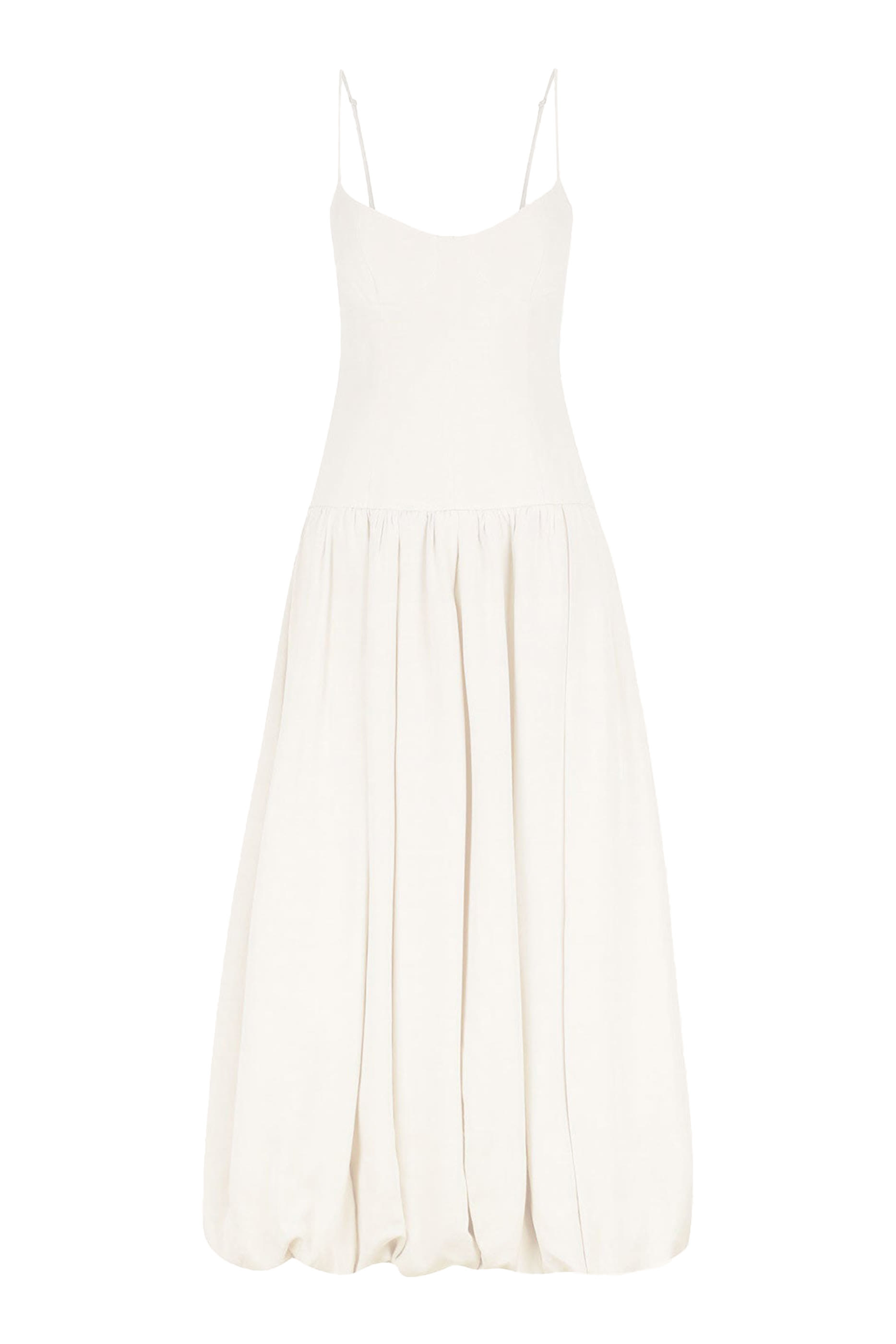 Vento Bustier Bubble Midi Dress