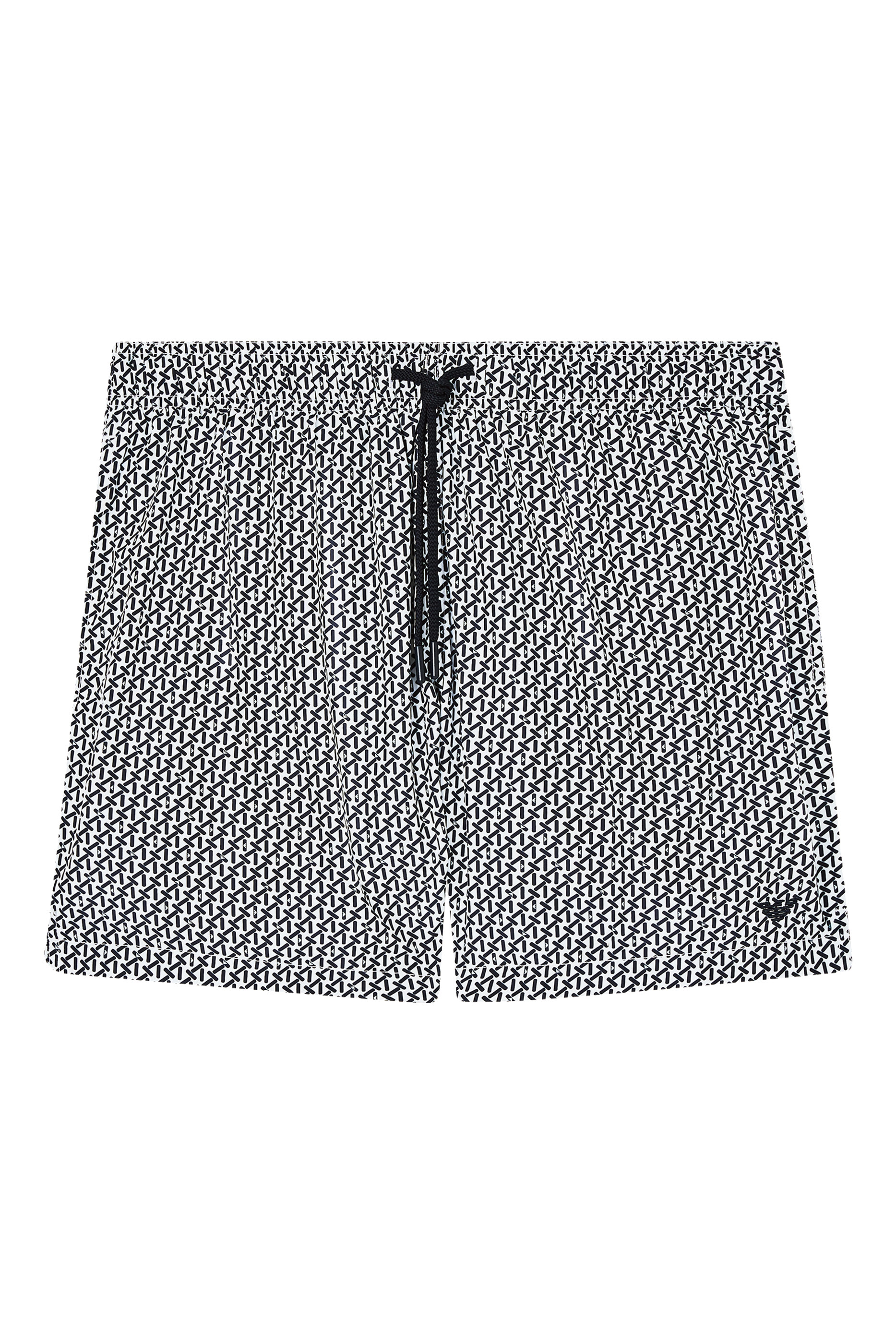Sticks Print Swim Shorts