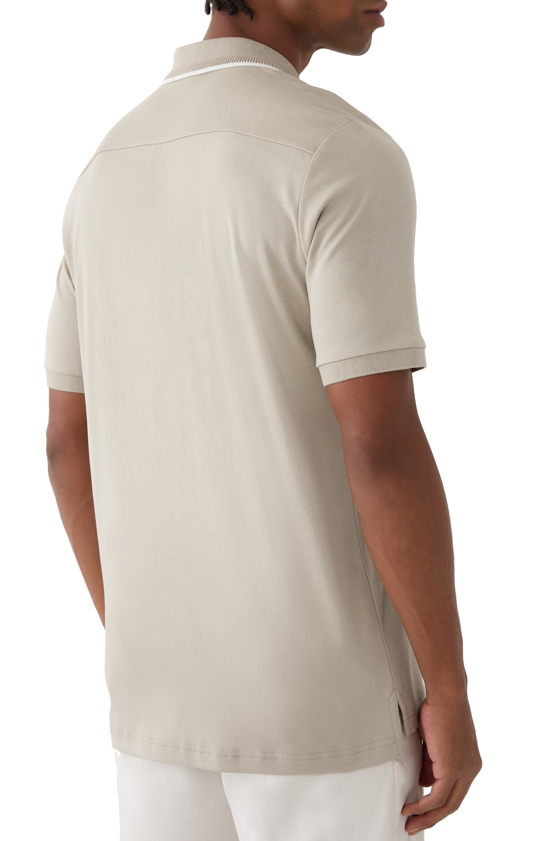 Cotton Interlock Polo Shirt 