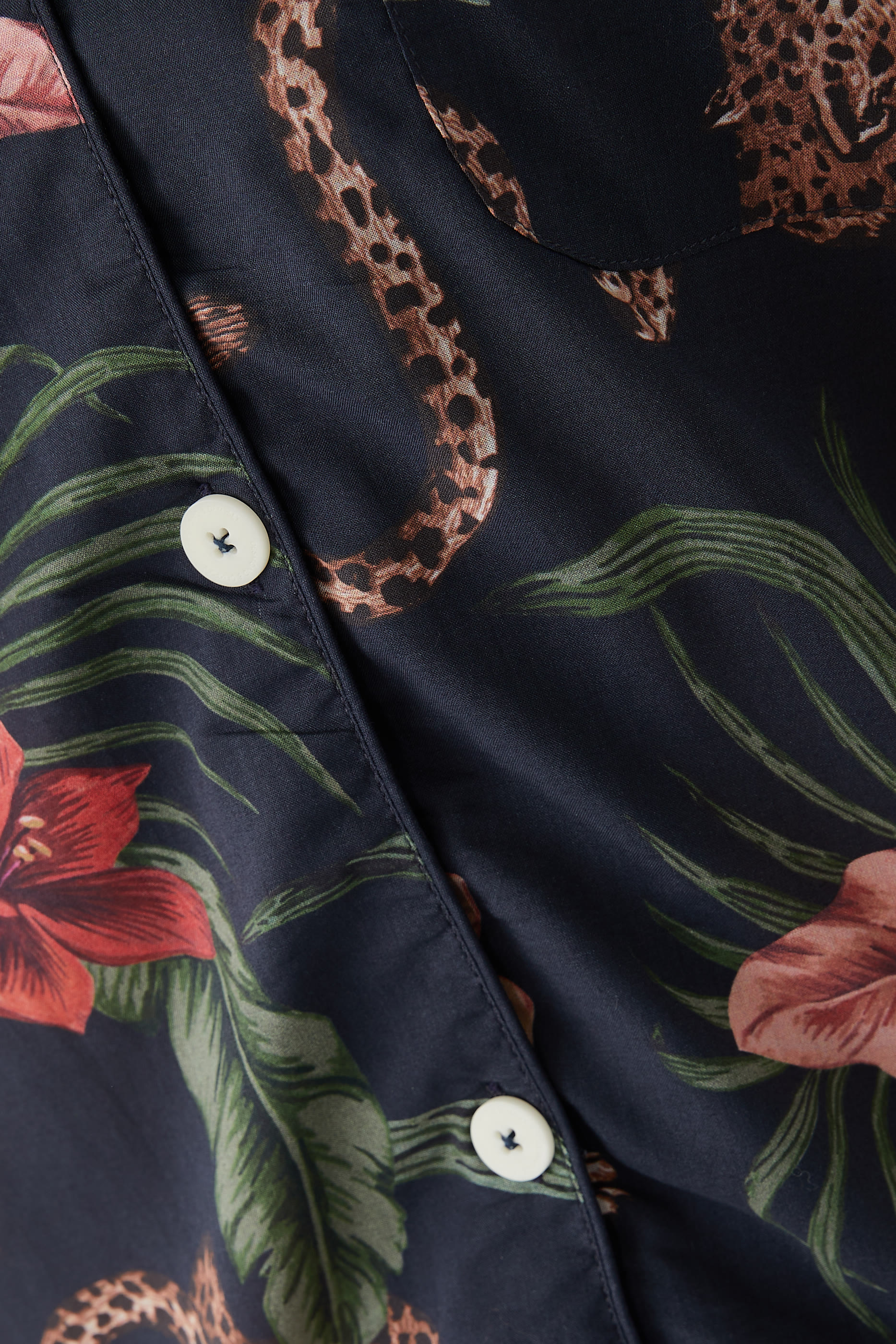 Soleia Leopard Long Pajama Set