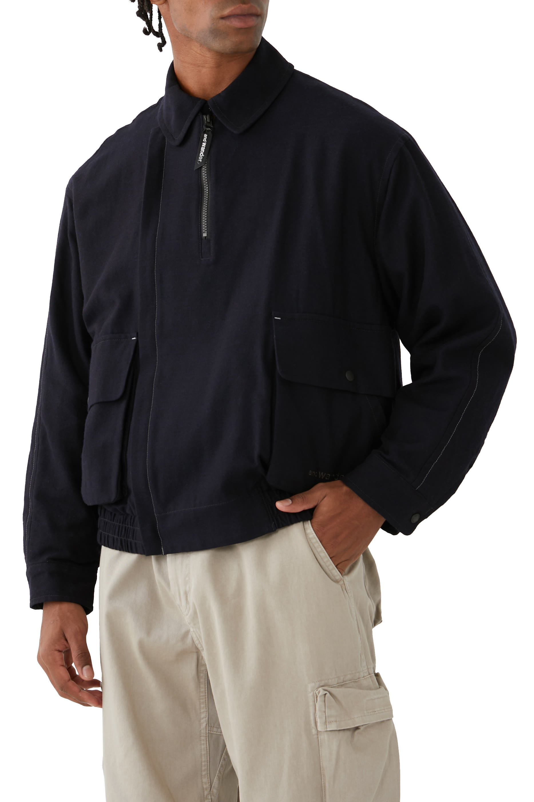 Zip Up Blouson