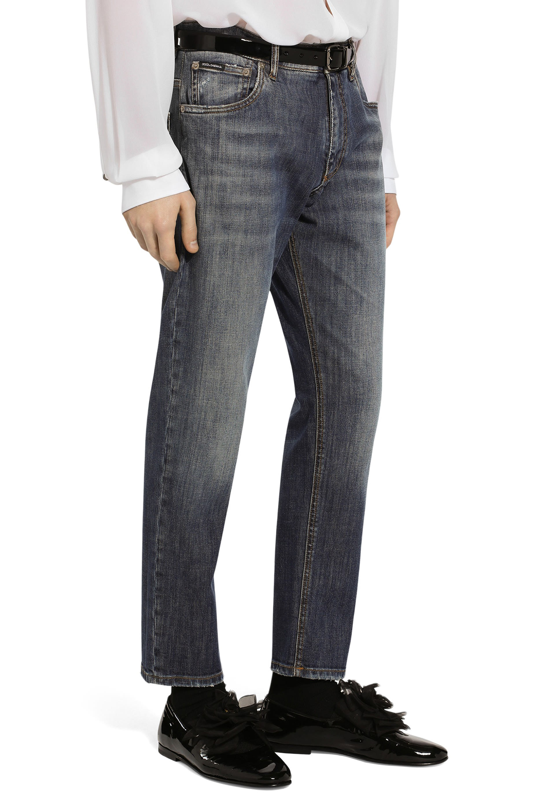 Loose Stretch Denim Jeans