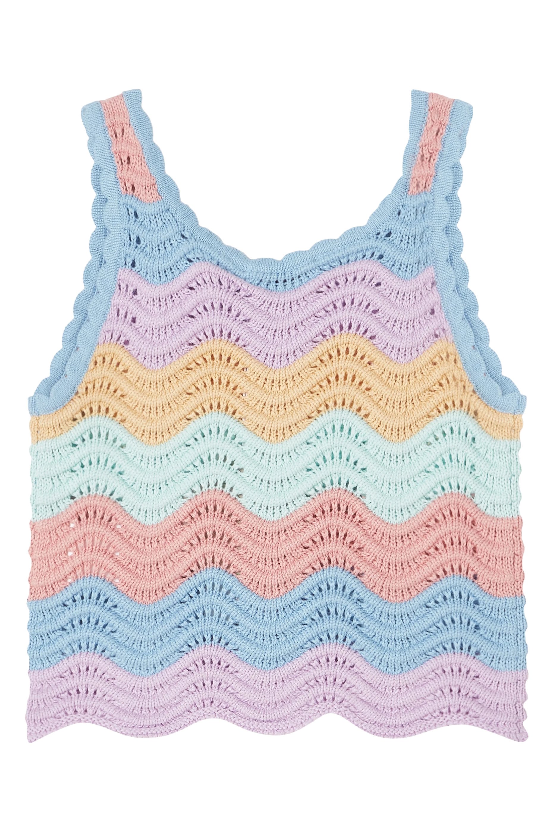 Kids Scallop-Hem Top