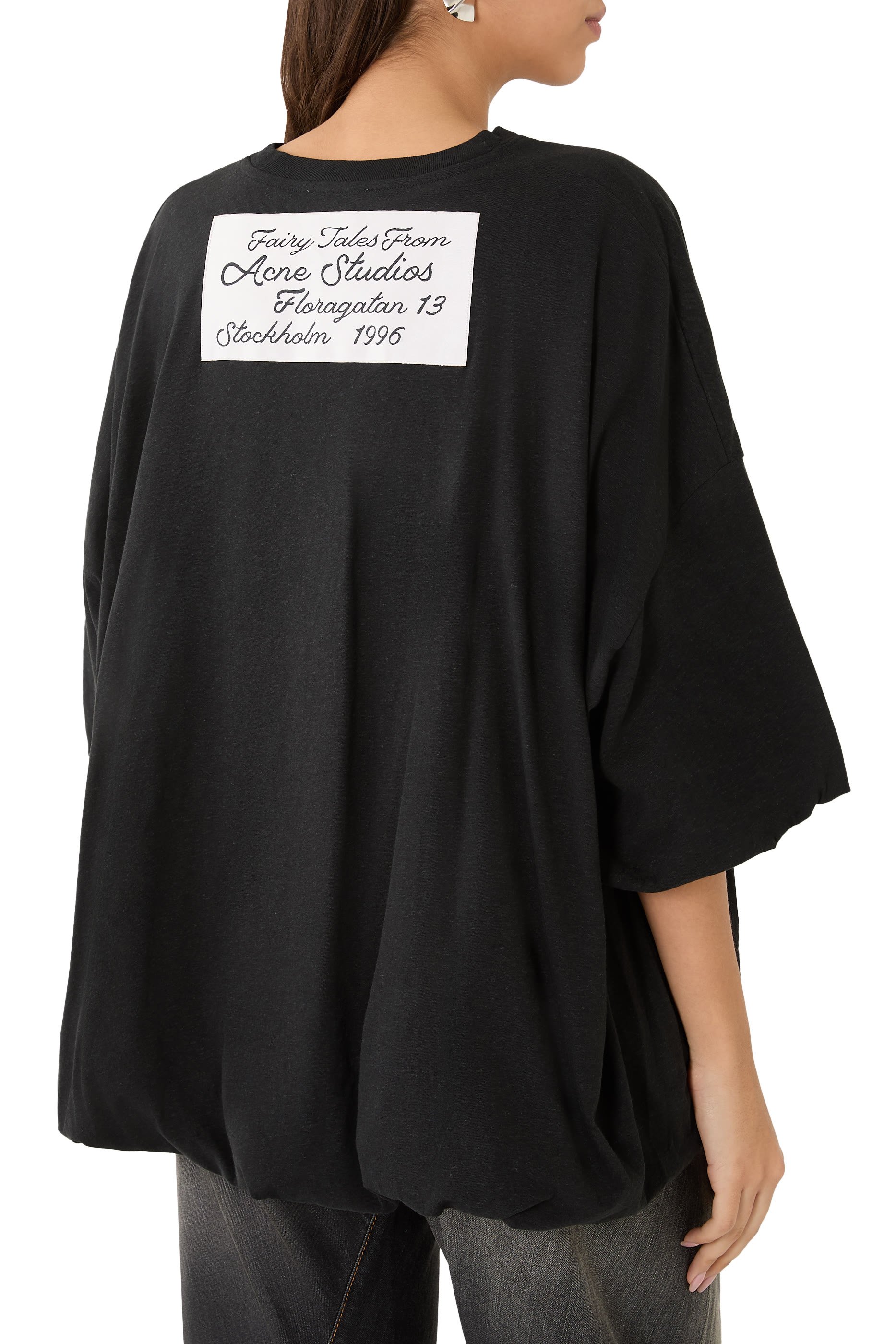  Gathered Logo T-Shirt 