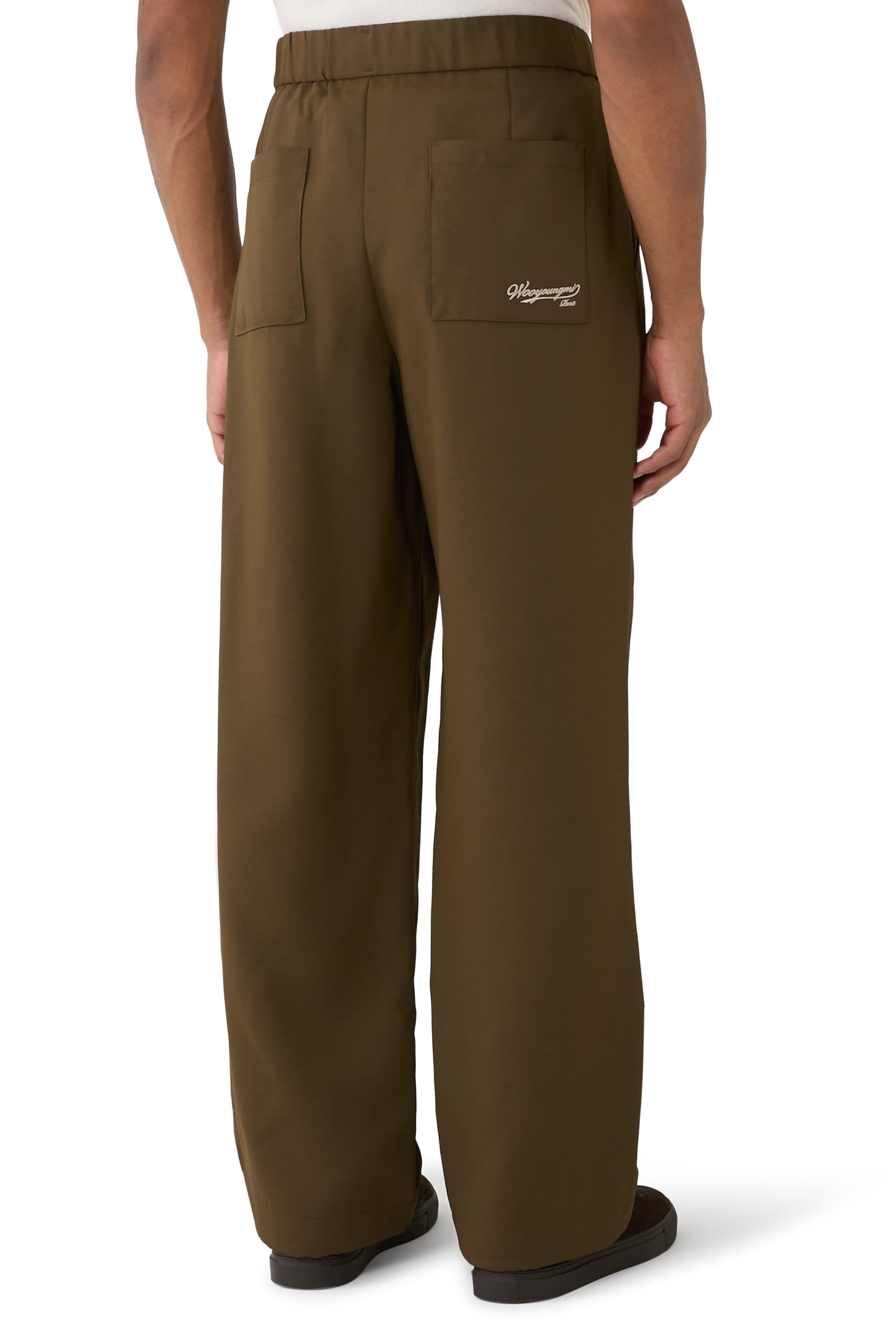 Cotton Logo Trousers