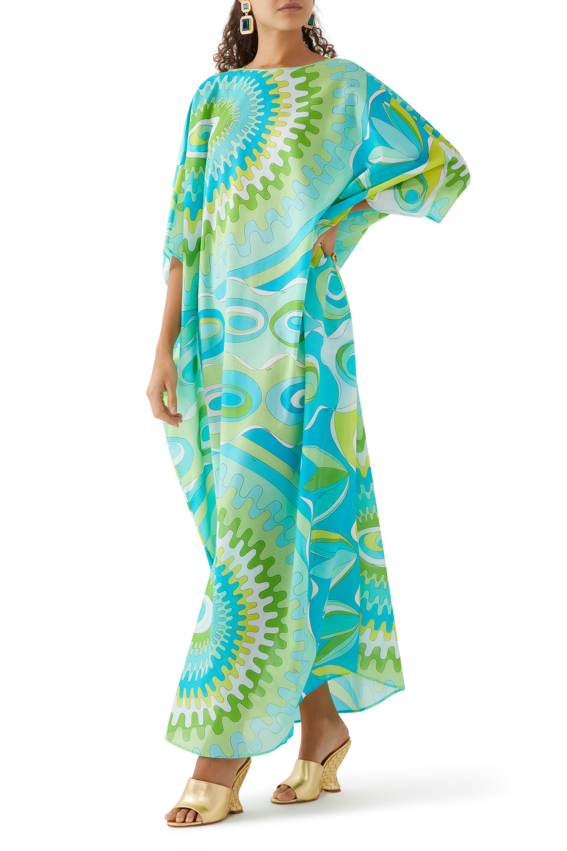 Bersaglio-Print Kaftan