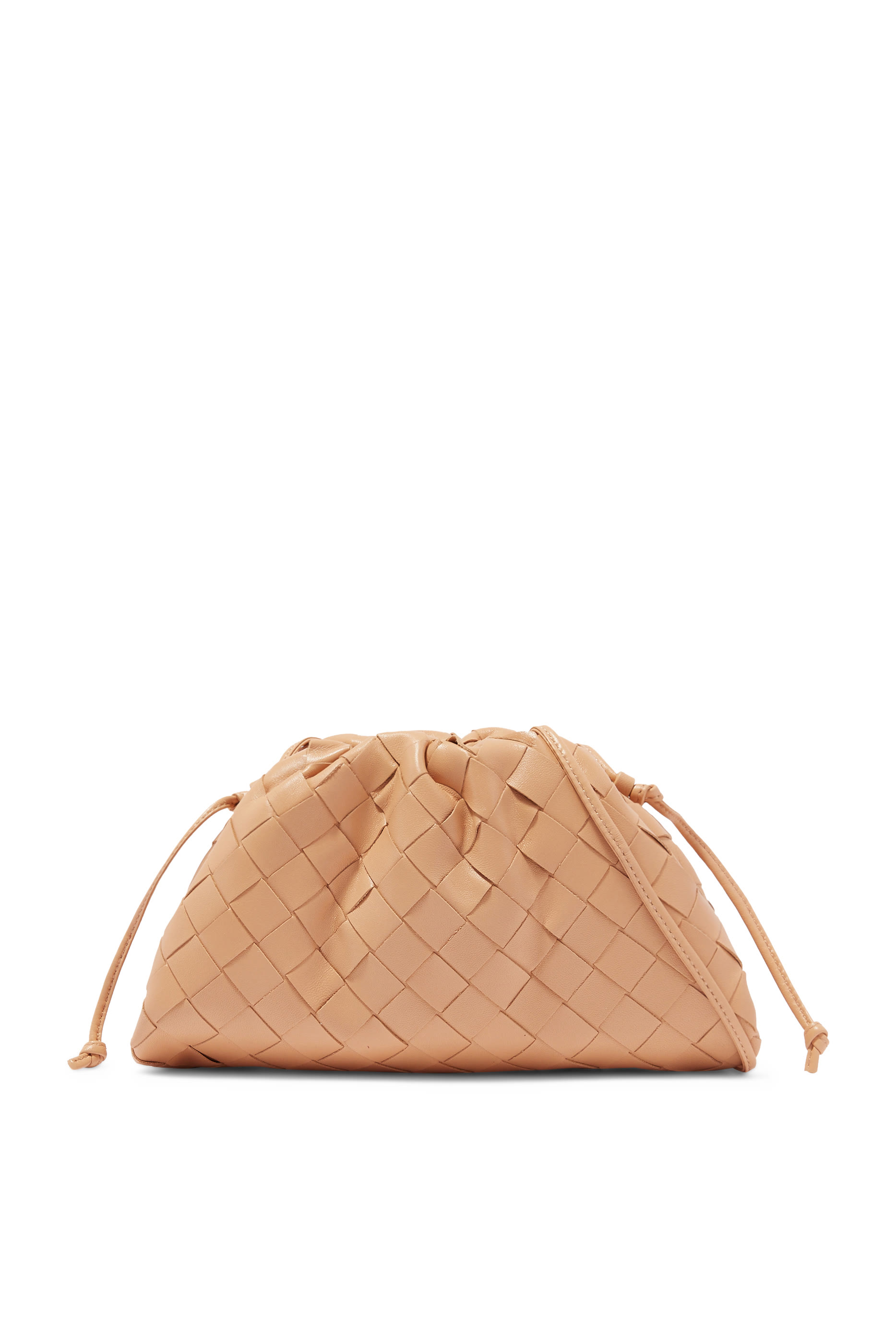 Mini Intrecciato Leather Pouch