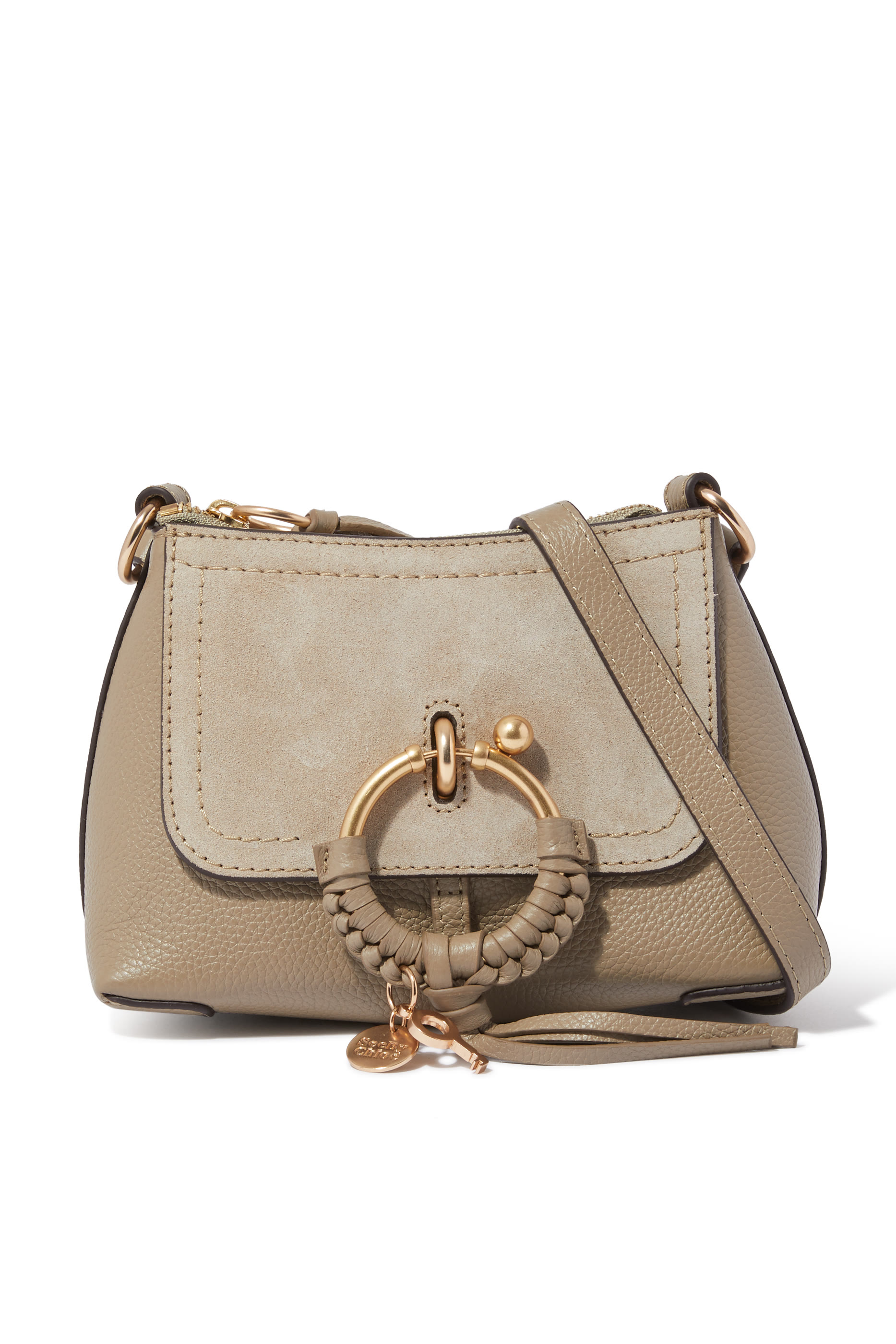 Joan Mini Leather Crossbody Bag