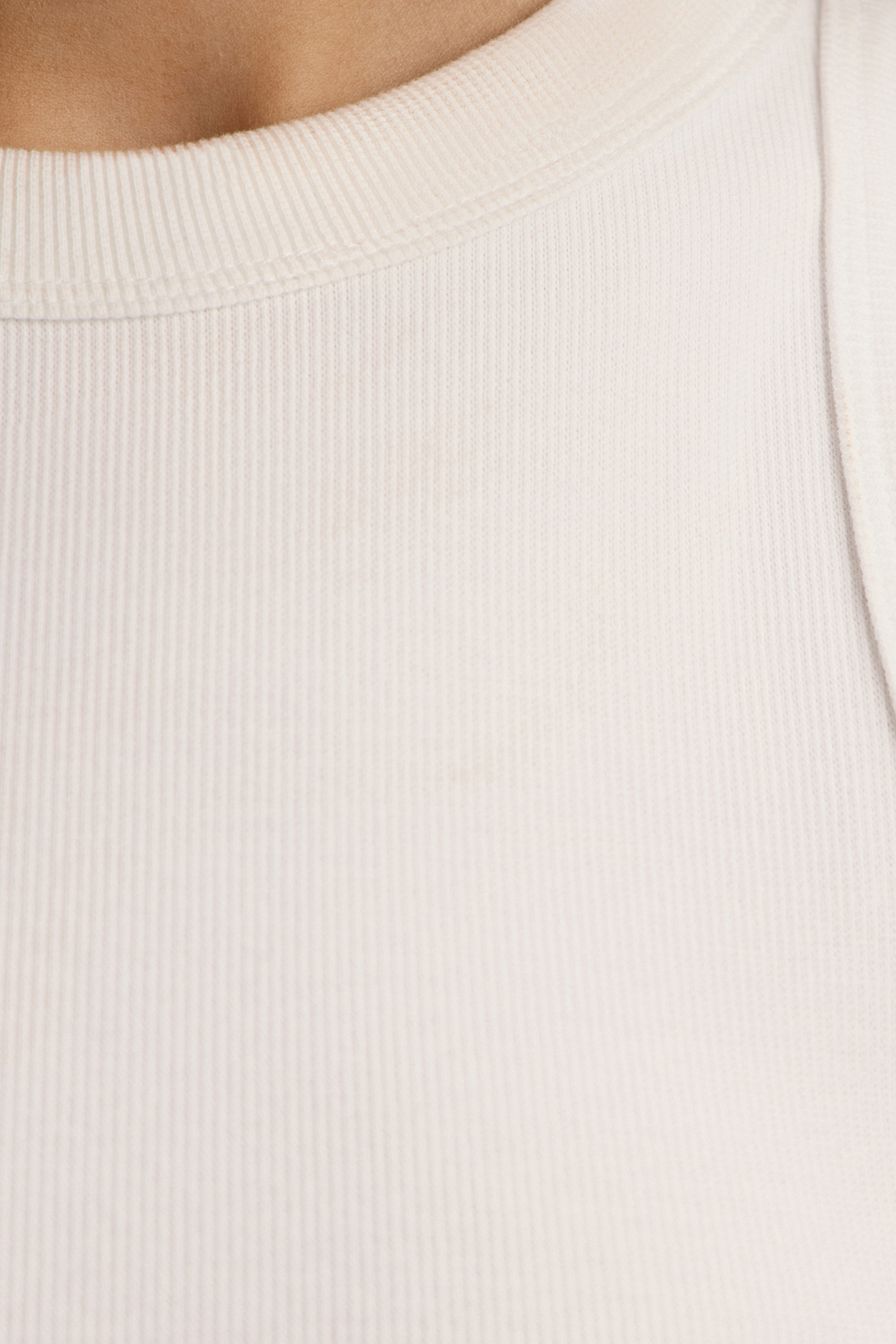 Ribbed Cotton Tank Top