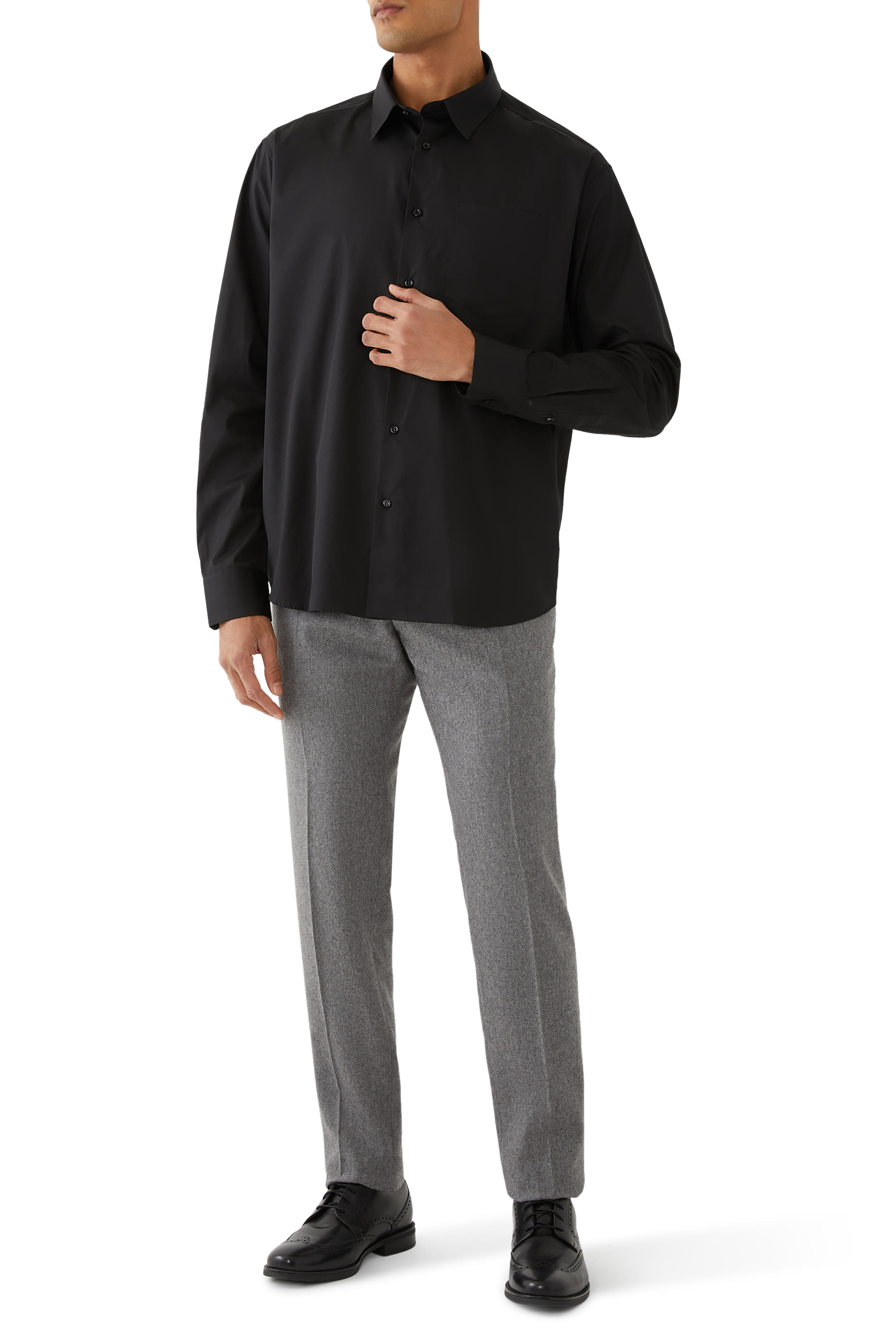 Oversized Long Sleeve Shirt