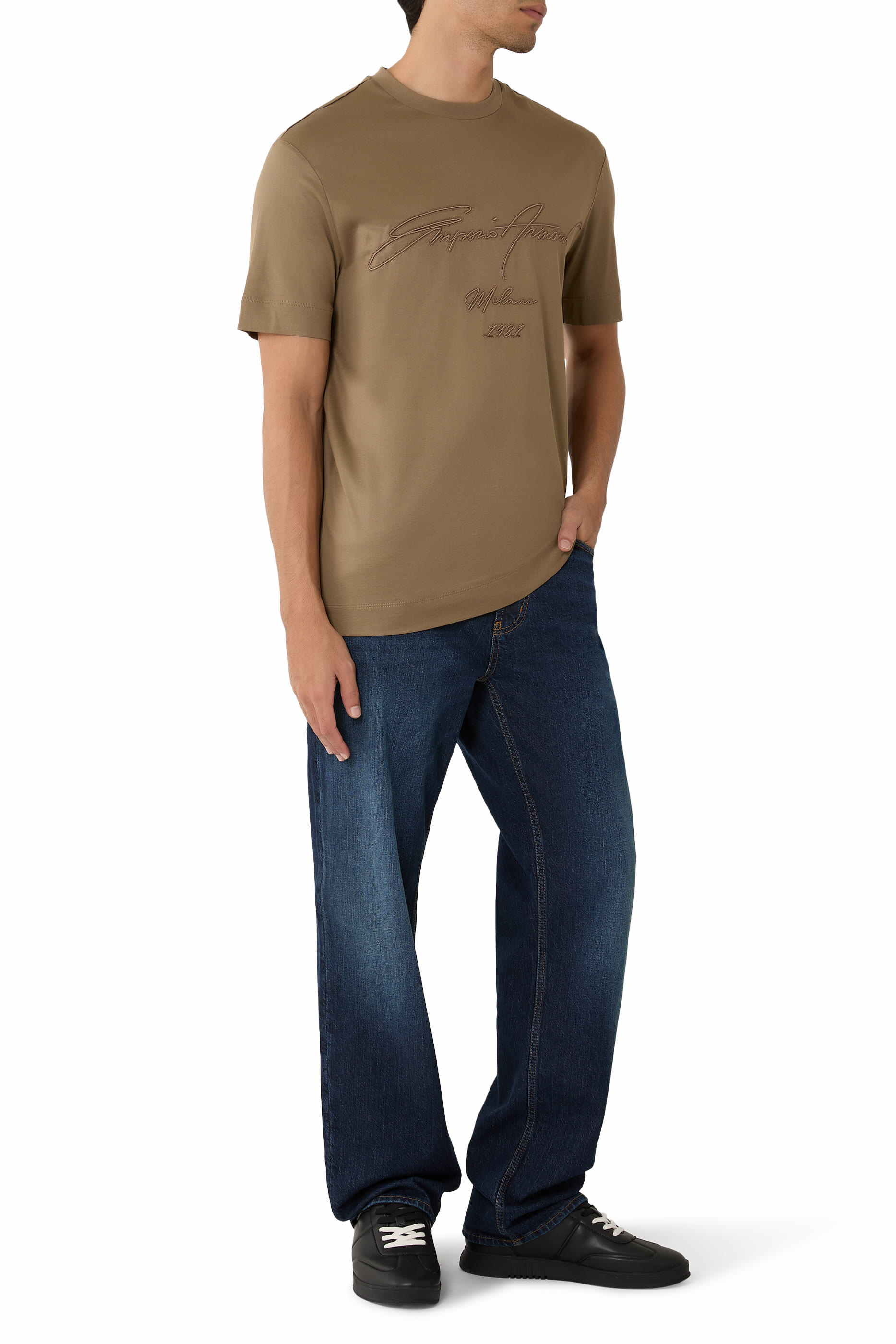 Macro Eagle Logo T-Shirt 