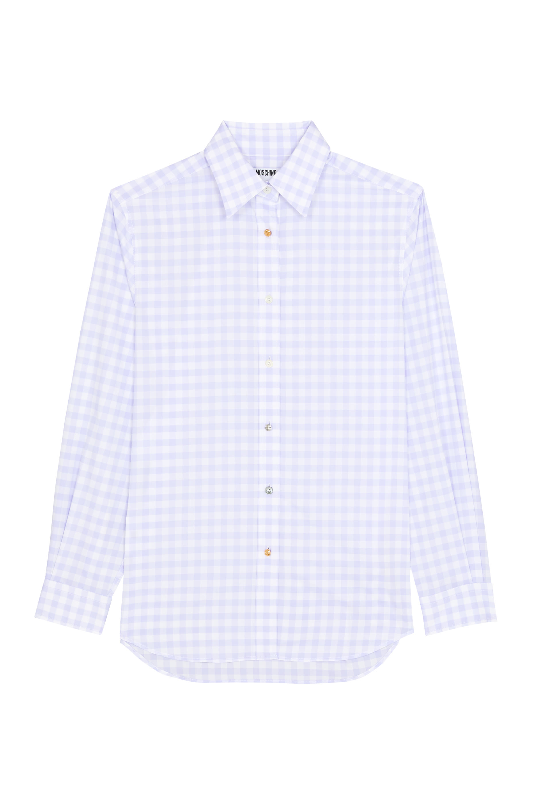  Vichy Checked Cotton Shirt