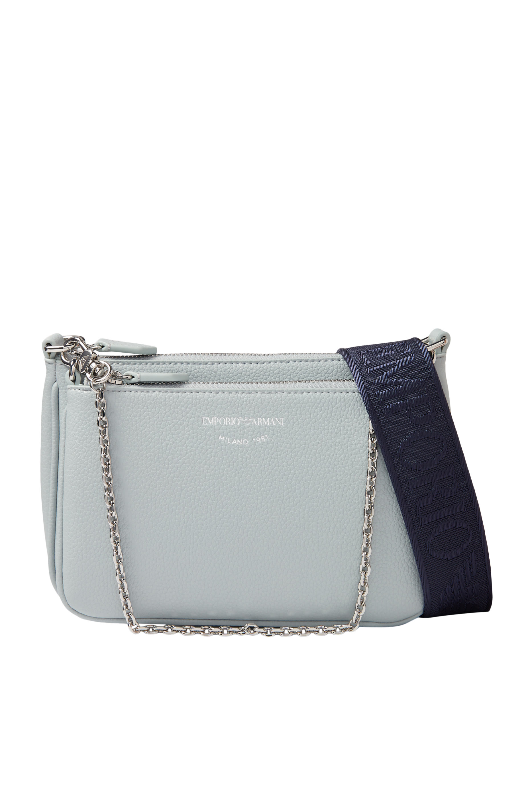 EA Text Logo Crossbody Bag