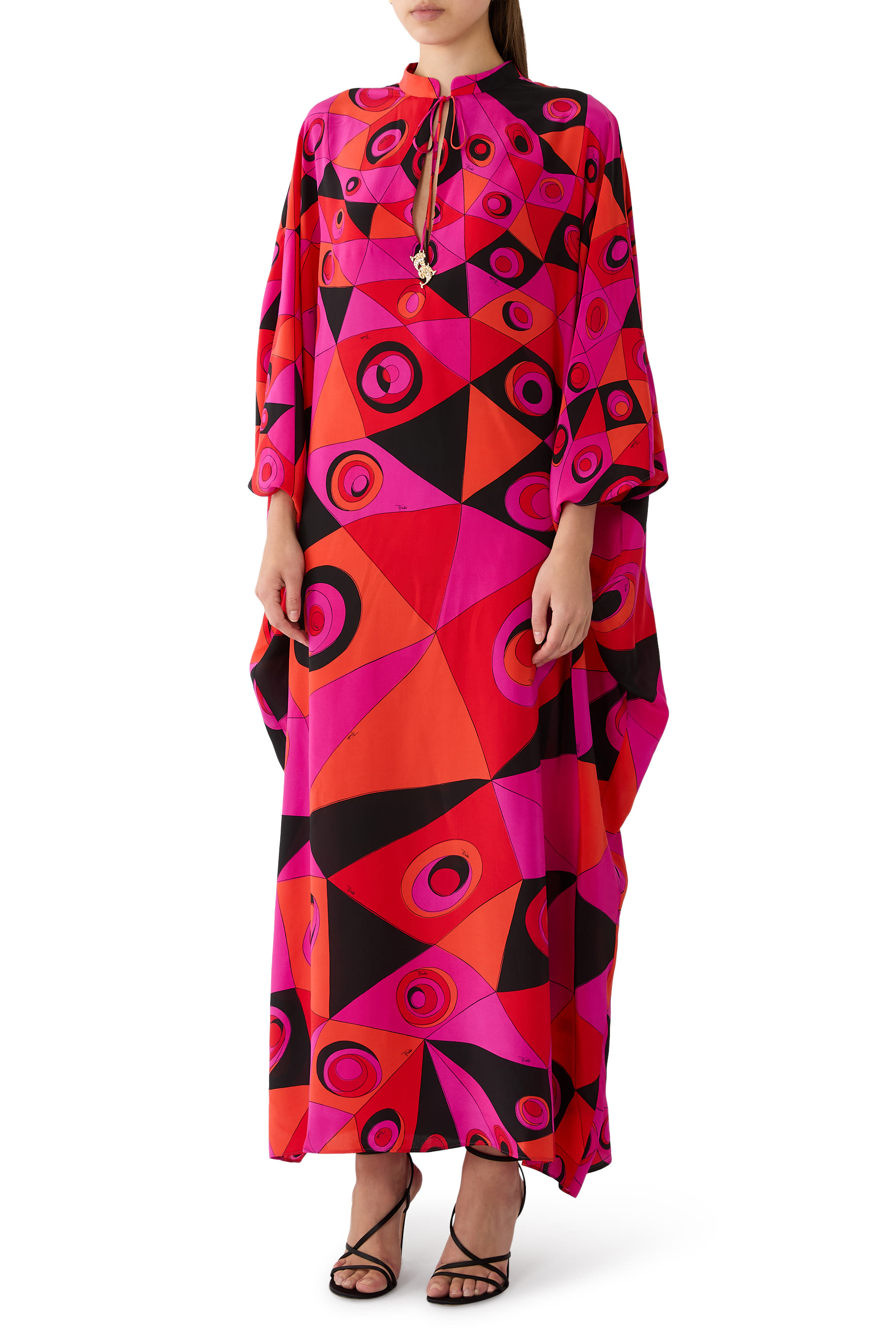 Crepe de Chine Kaftan