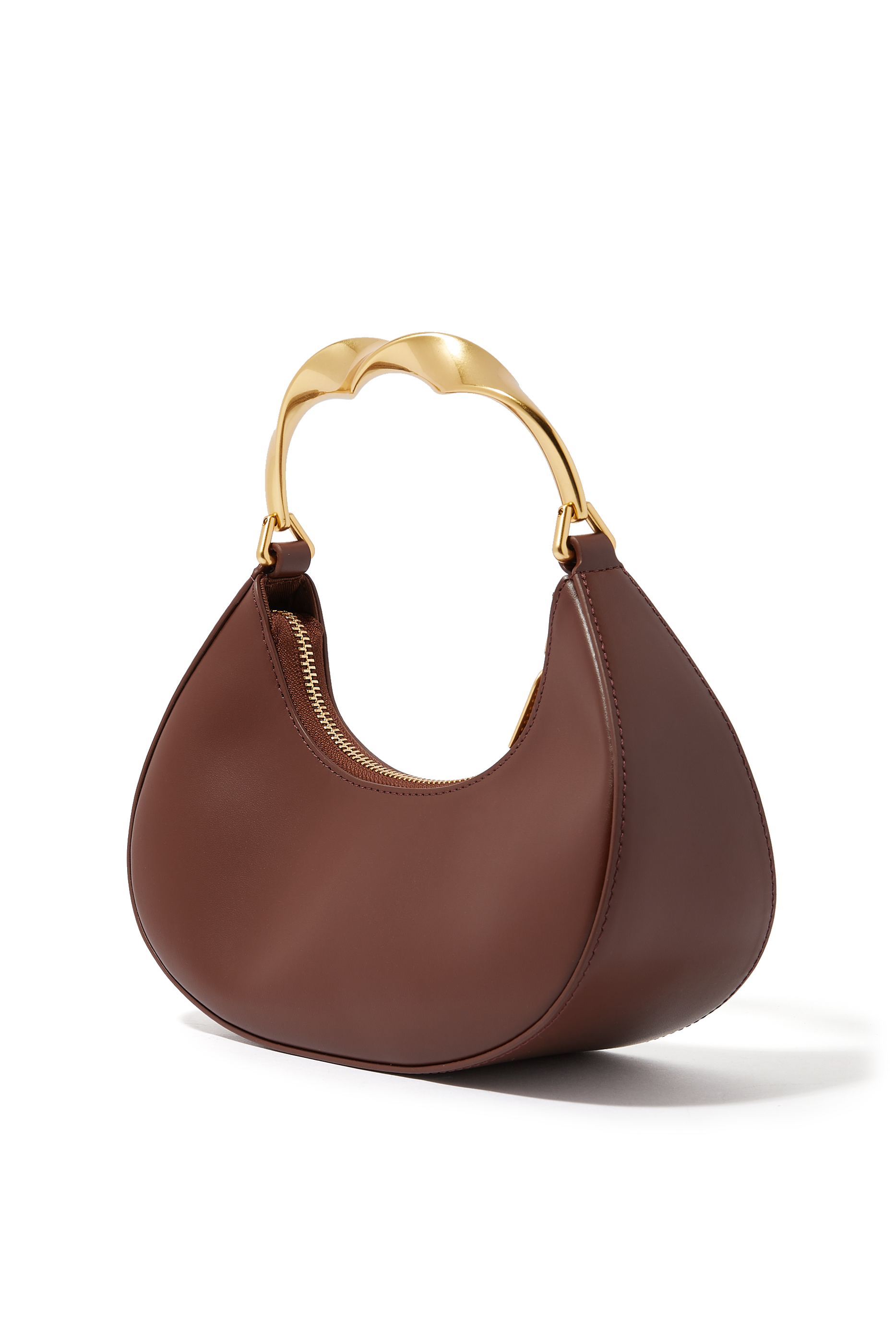 Nixi Twist Handle Hobo Bag