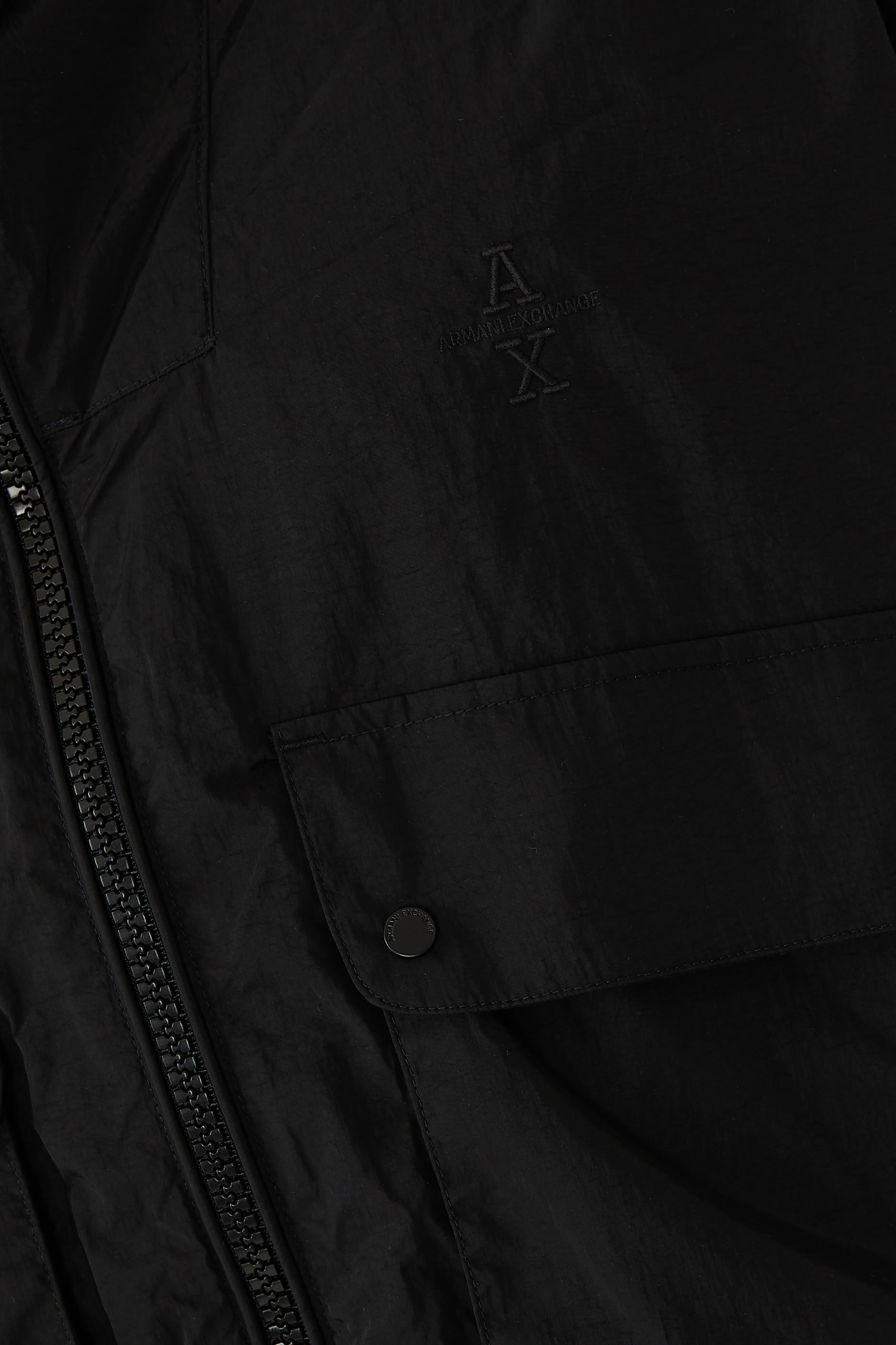 Blouson Grid Zip-Through Jacket