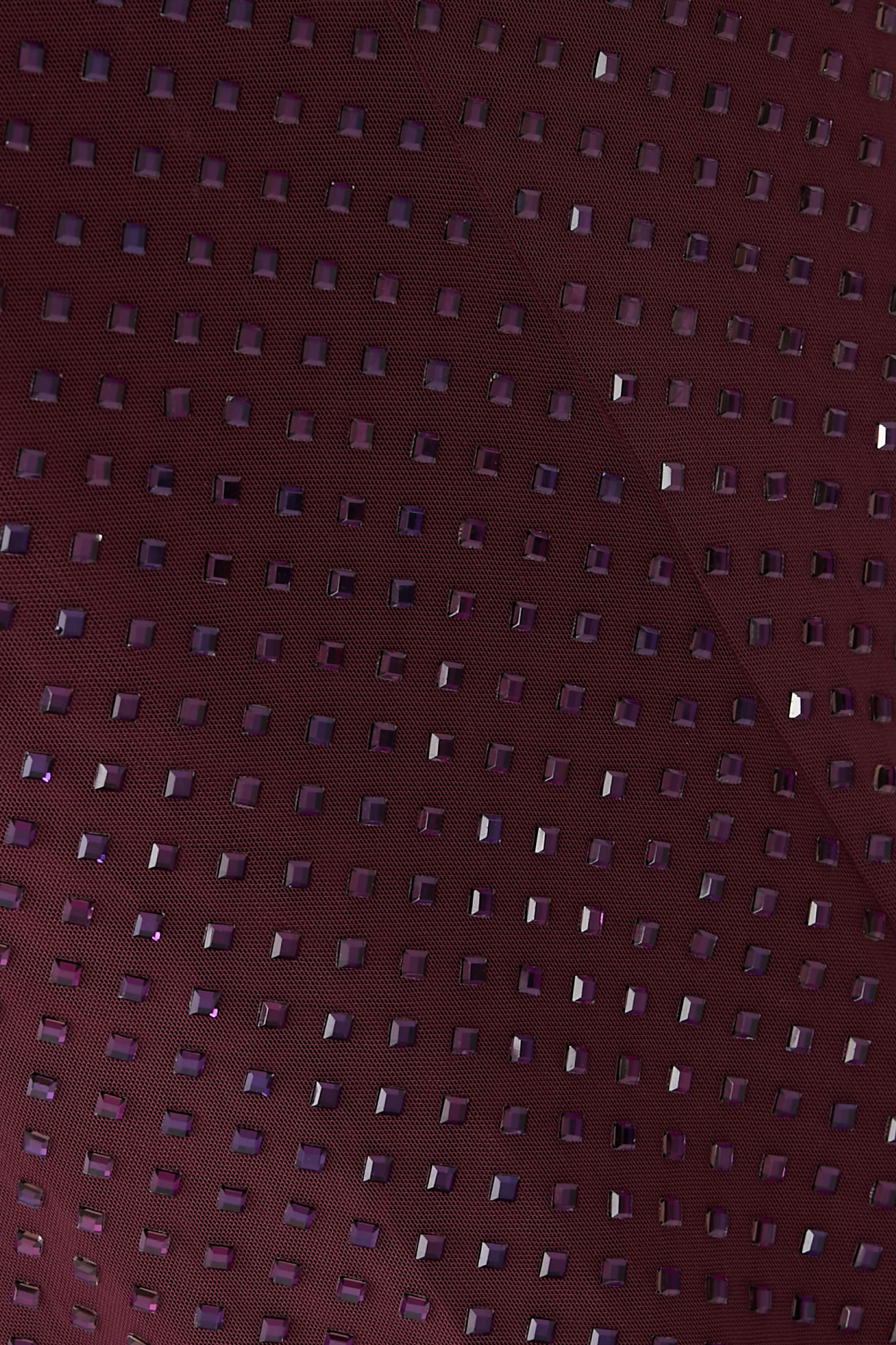 Rhinestone Keyhole Maxi Dress