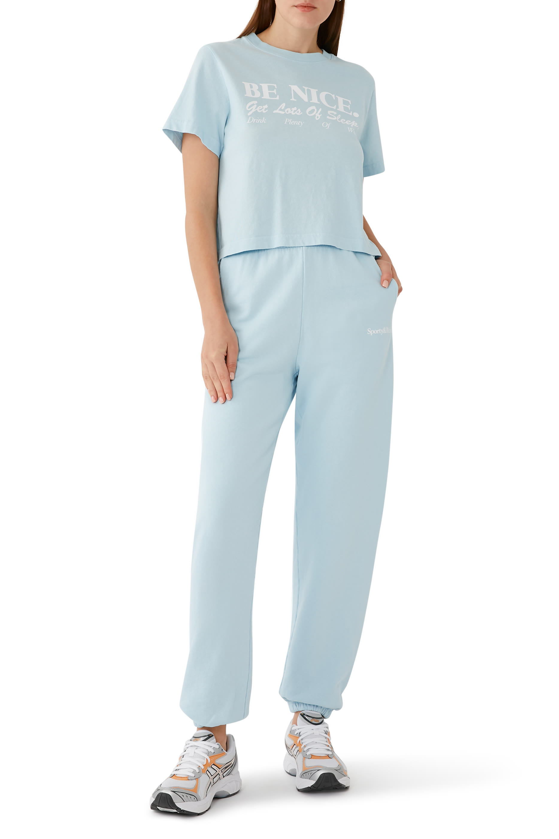 Serif Logo Sweatpants