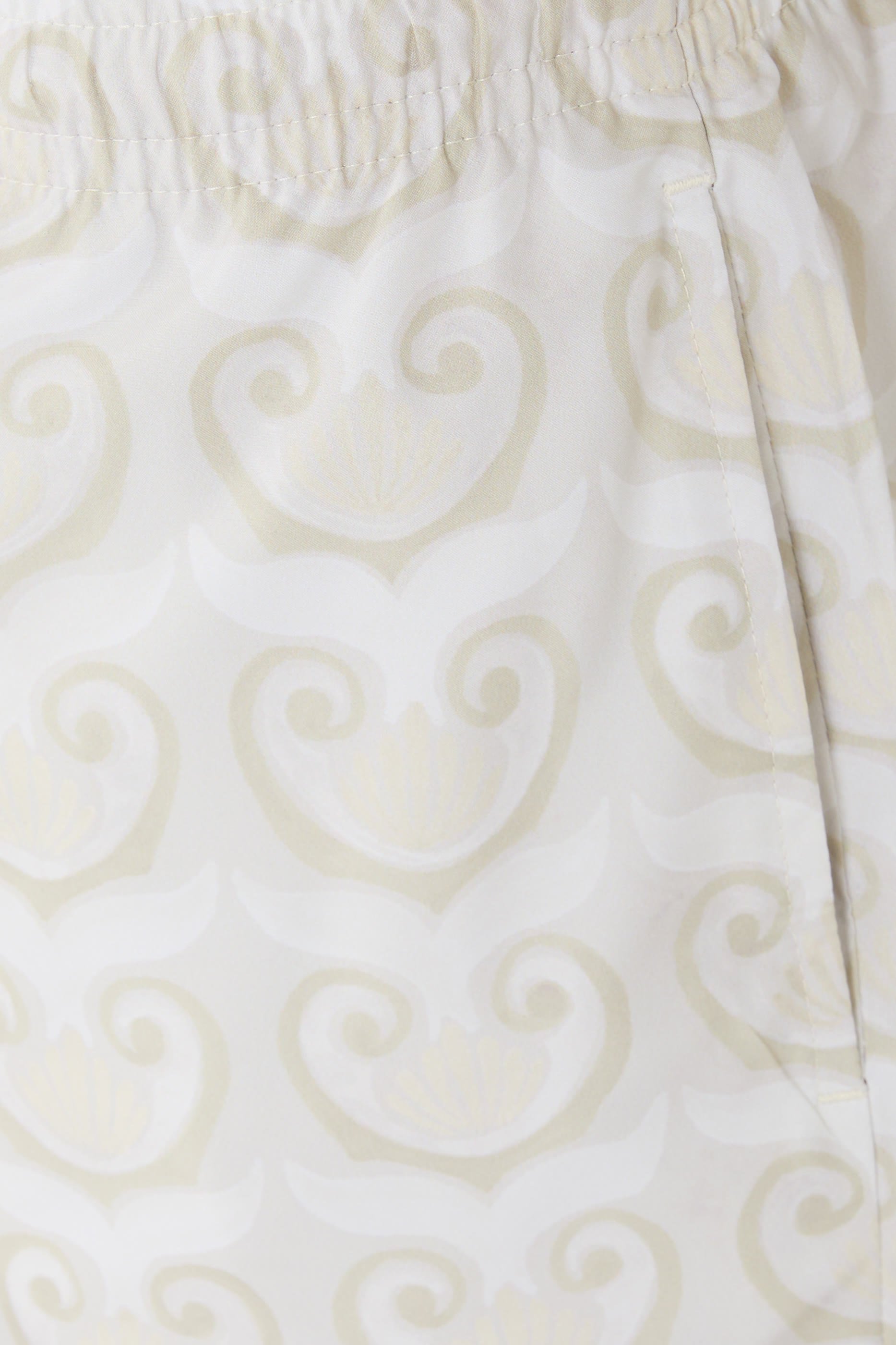 Painted Shell Print Swim Short