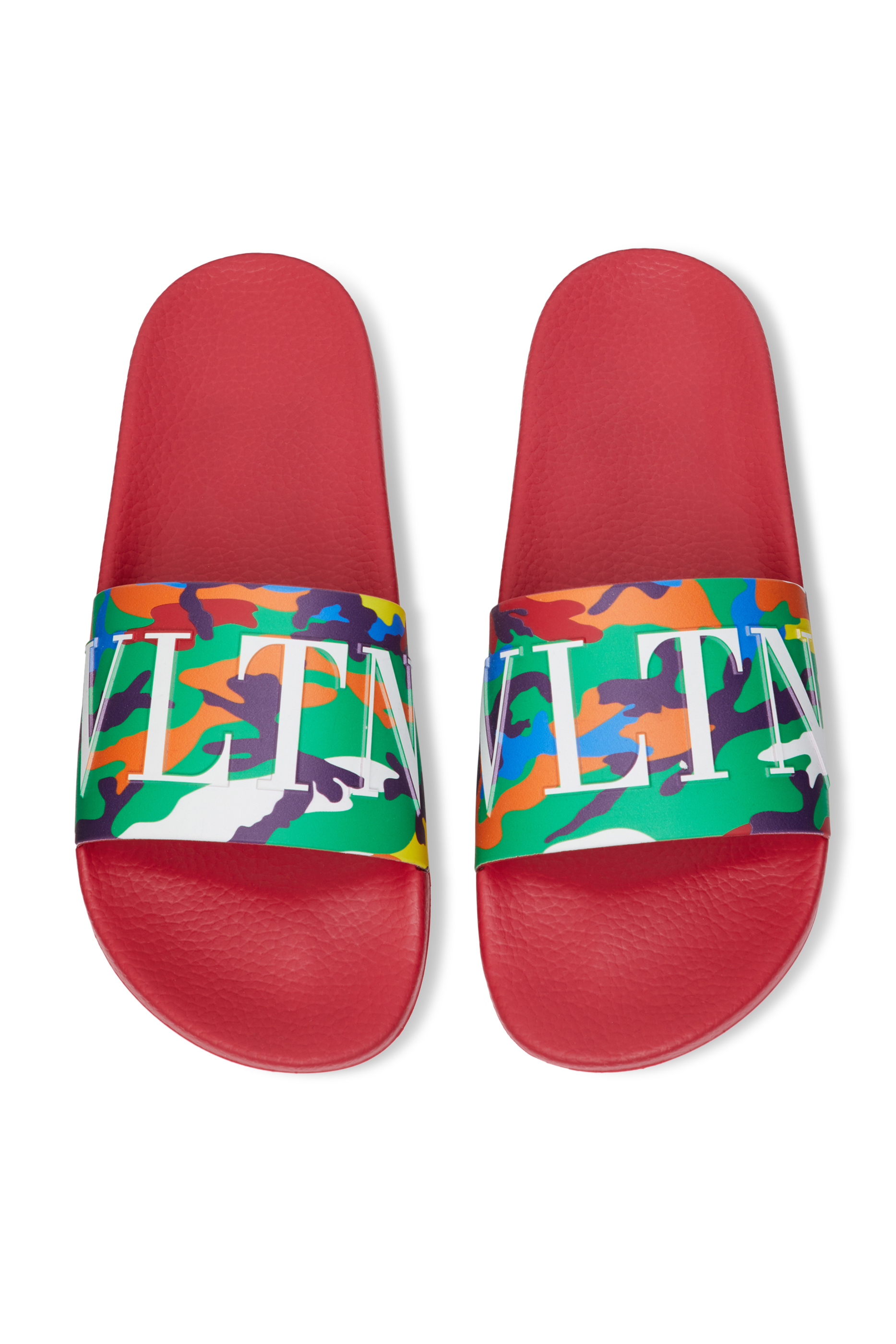 Valentino Garavani Camou7 Rubber Slide Sandals