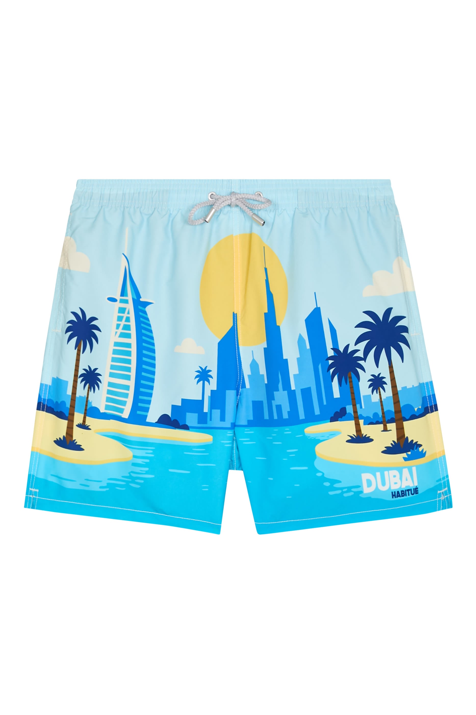 Gustavia Mid-length Swim Shorts