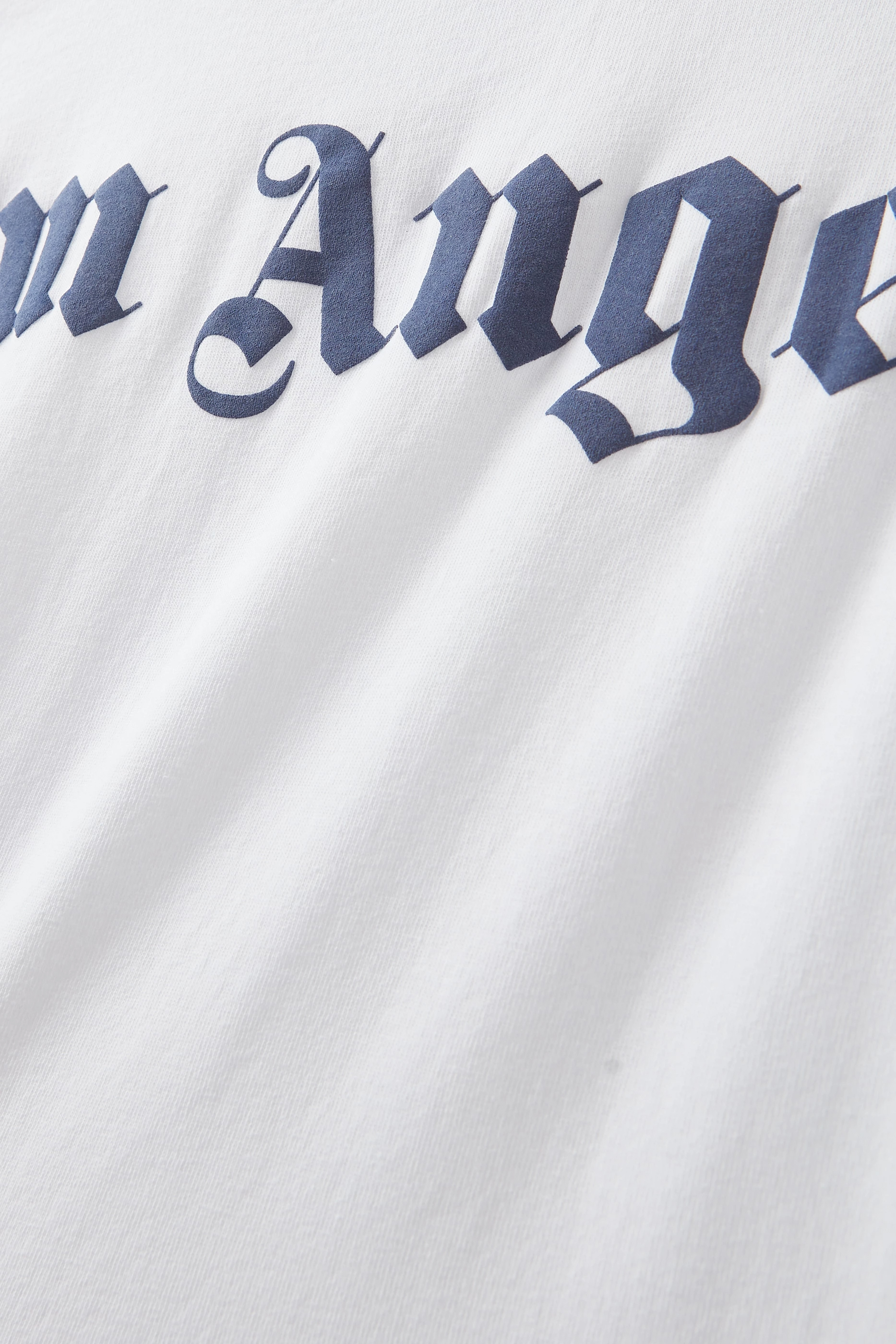 Kids Logo Print Cotton T-Shirt