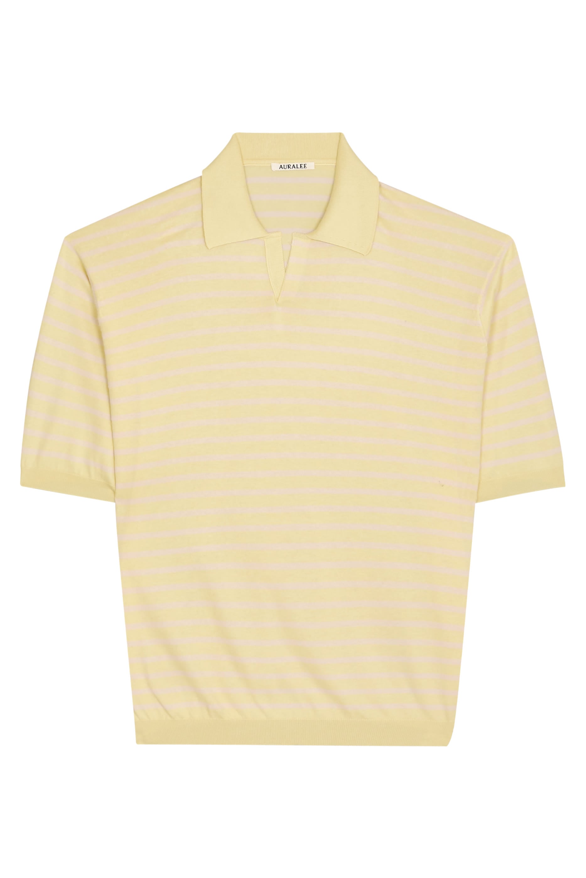 High Gauge Cotton Knit Skipper Polo