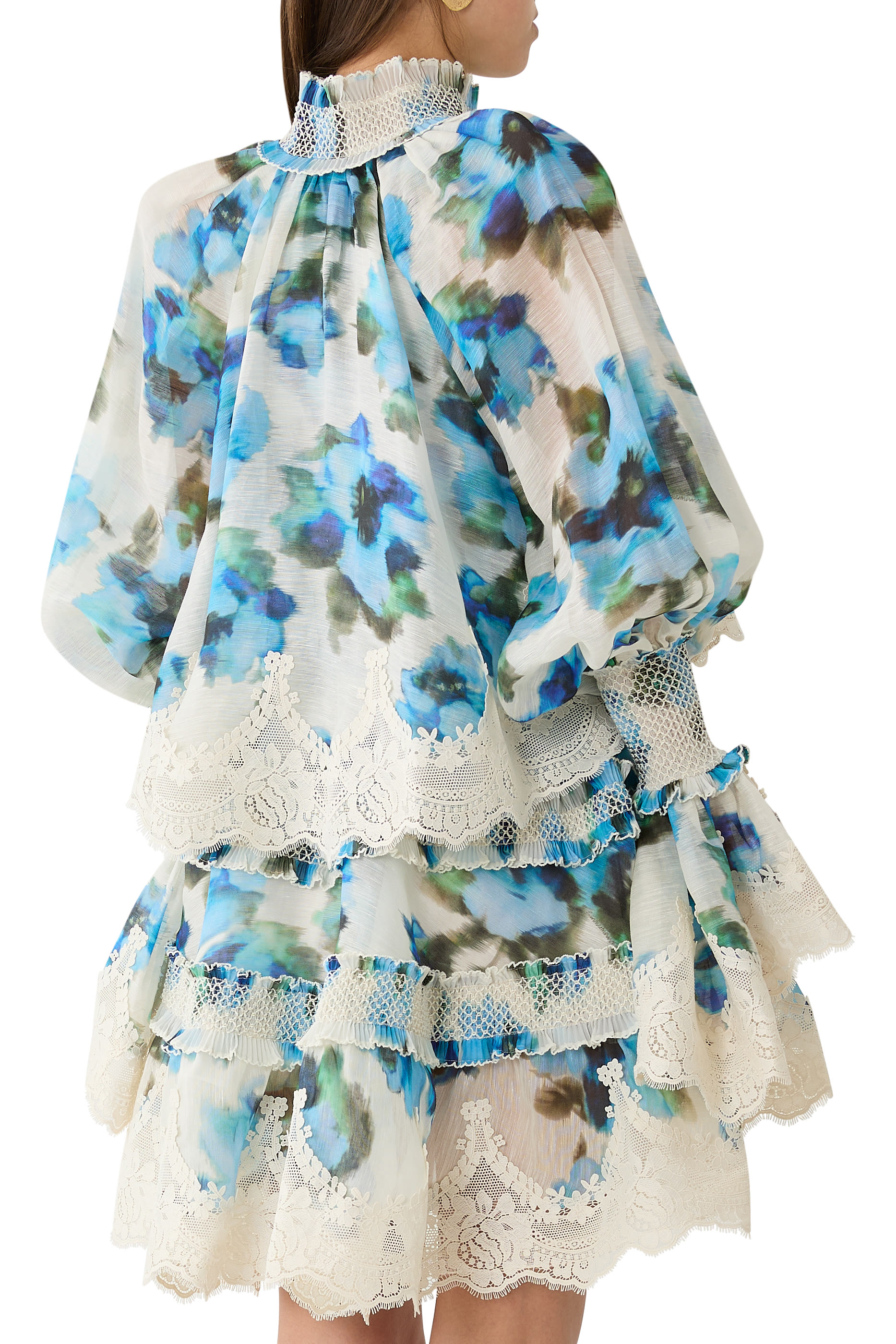 Alchemy Shirred Mini Dress