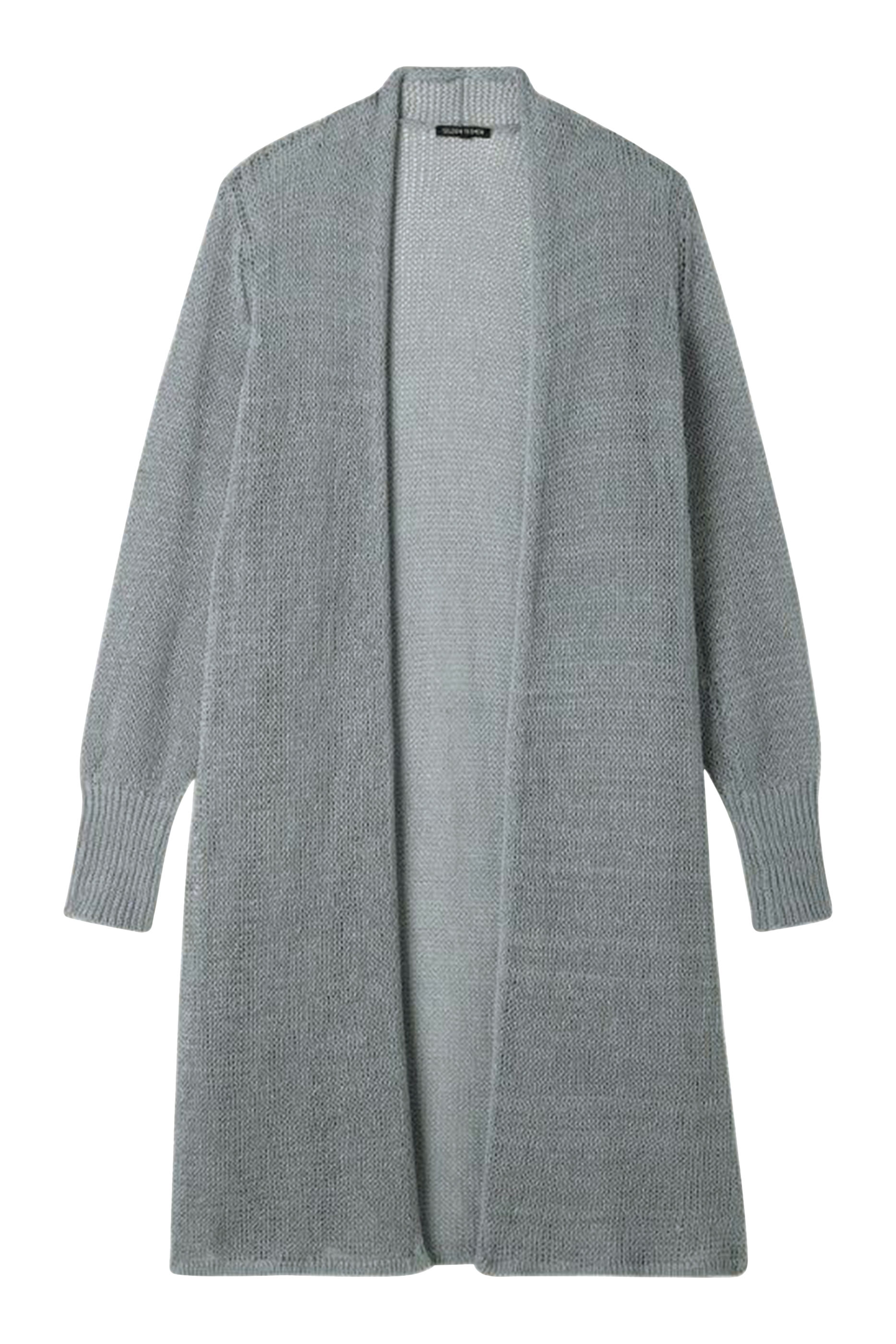 Organic Linen Cotton Cord Long Cardigan