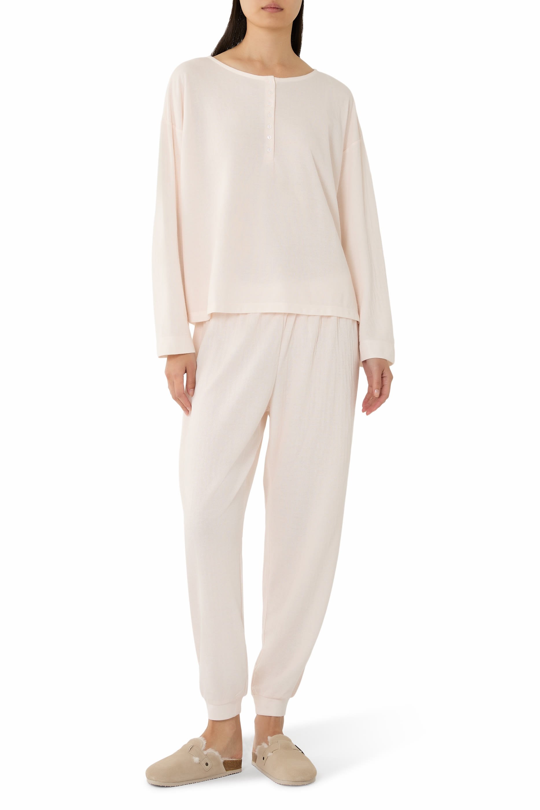  Suede Corkbed Mule Slippers