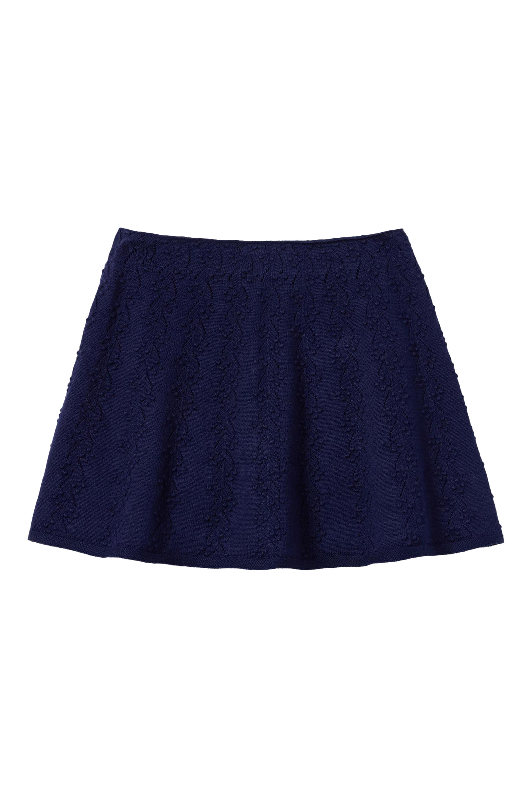 Kids Textured Knit Skirt